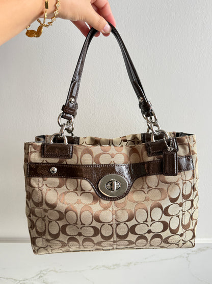 Rare Coach Penelope Signature Shoulder Bag