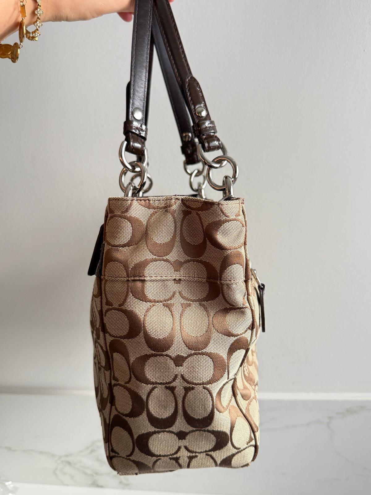 Rare Coach Penelope Signature Shoulder Bag