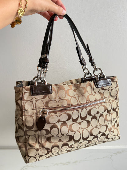 Rare Coach Penelope Signature Shoulder Bag