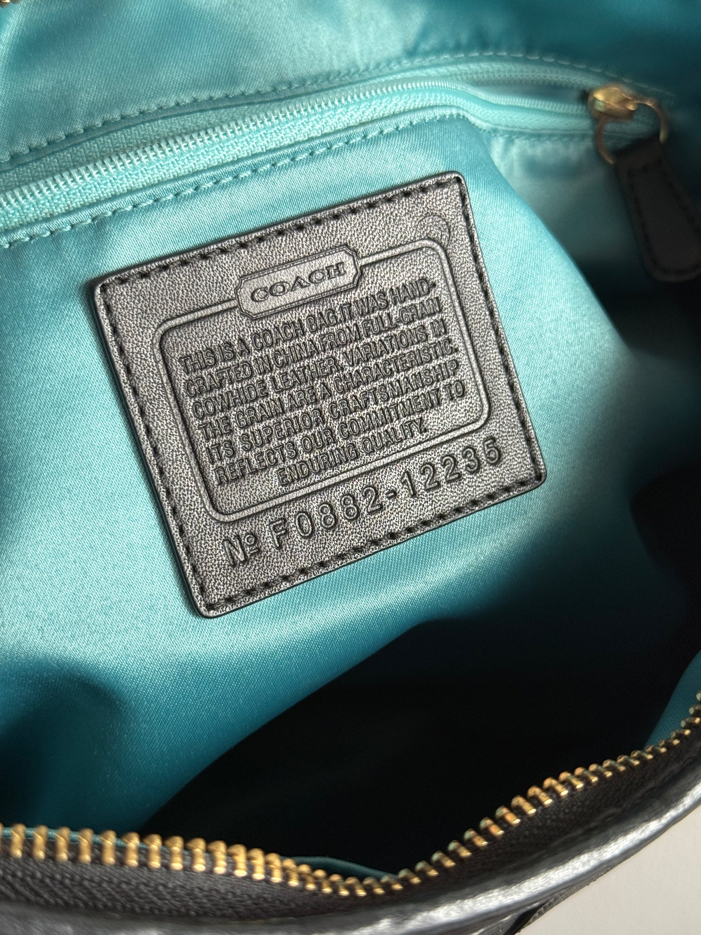 Rare Coach Ergo Leather Shoulder Bag