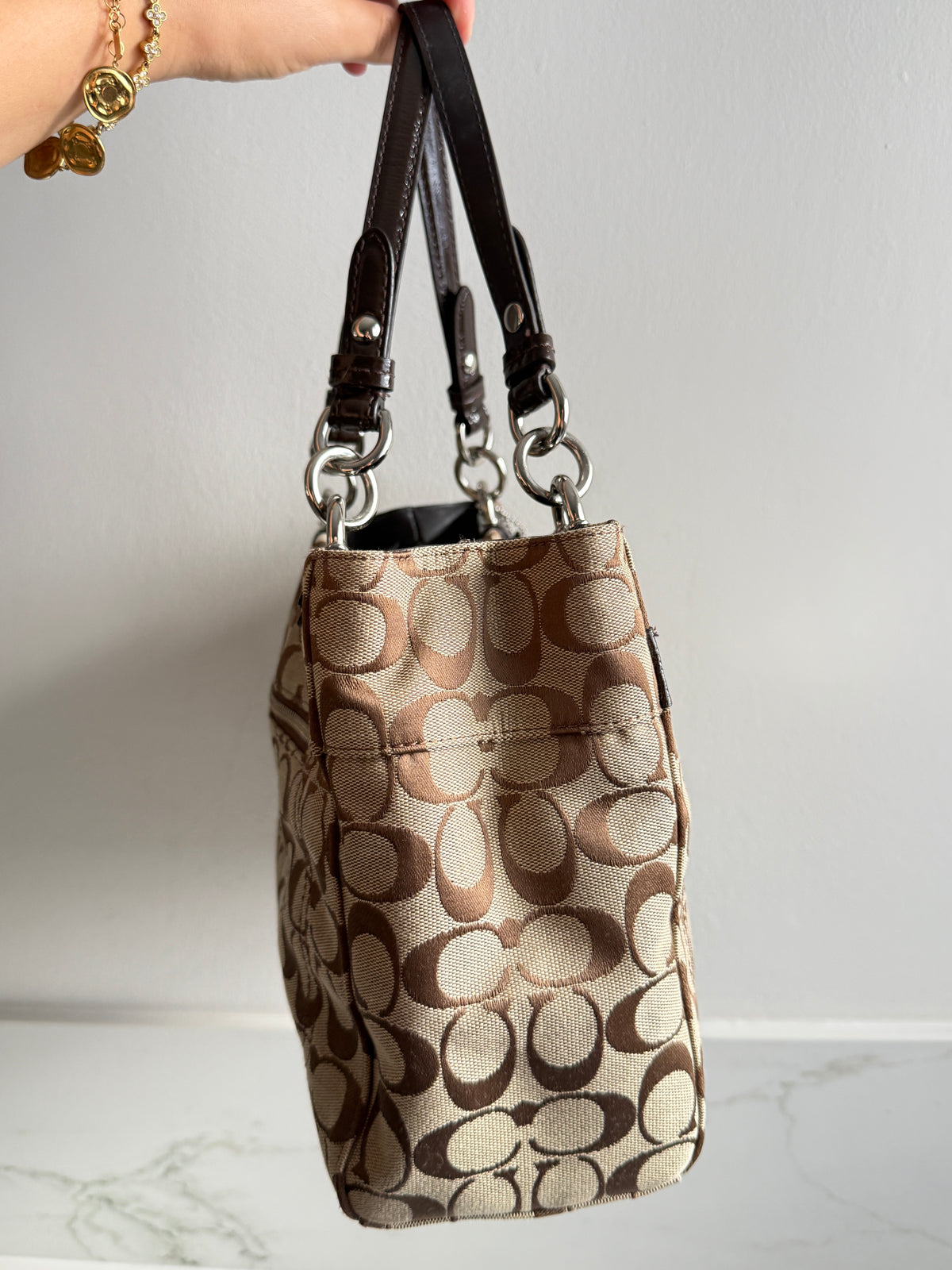 Rare Coach Penelope Signature Shoulder Bag