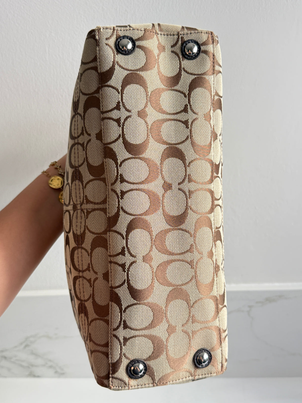 Rare Coach Penelope Signature Shoulder Bag