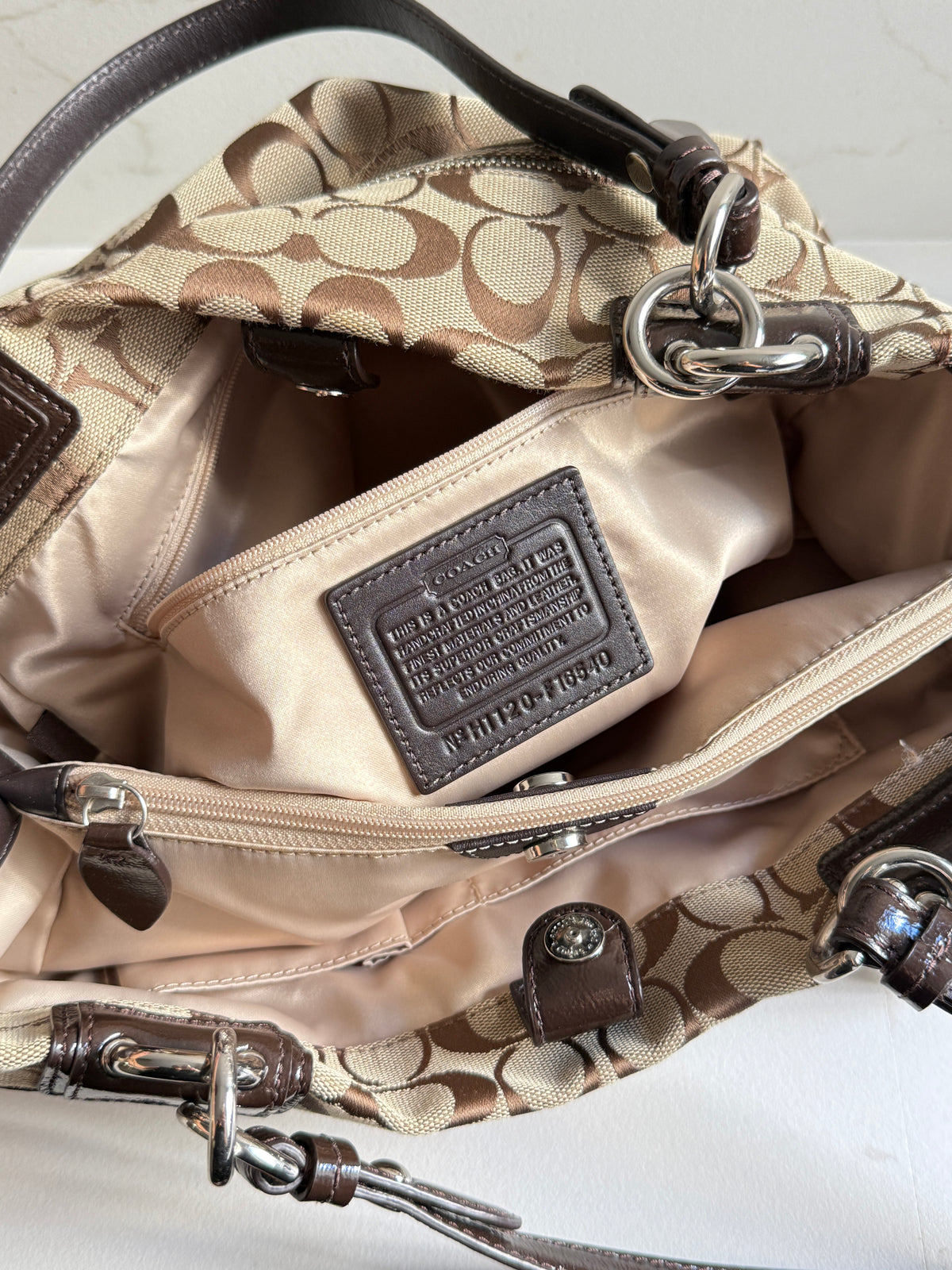 Rare Coach Penelope Signature Shoulder Bag