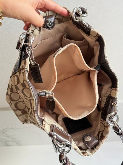 Rare Coach Penelope Signature Shoulder Bag