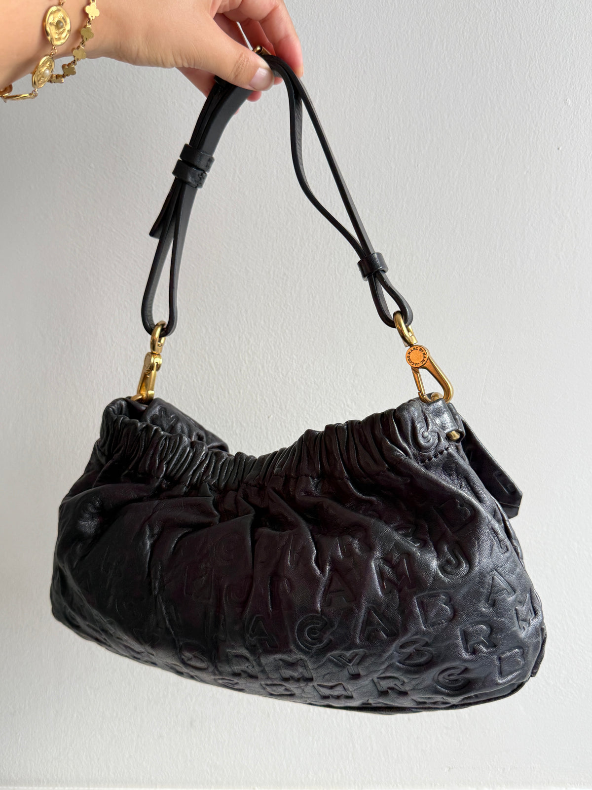 Rare Marc by Marc Jacobs Dreamy Logo Linda Shoulder Bag