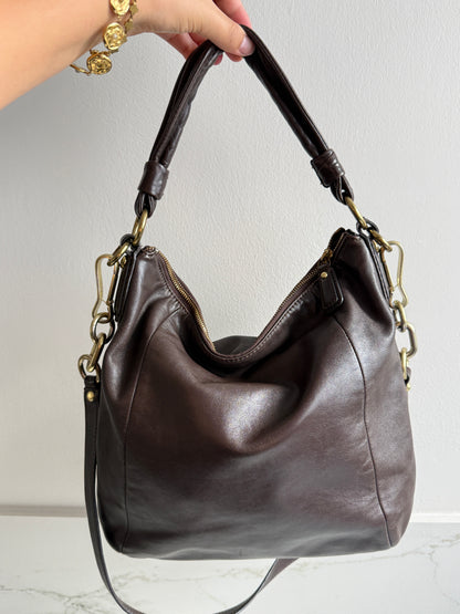Rare Coach Kristin Leather Hobo Shoulder Bag