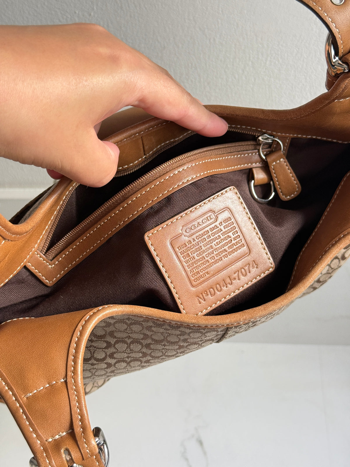 Super Rare Coach Soho Signature Shoulder Bag