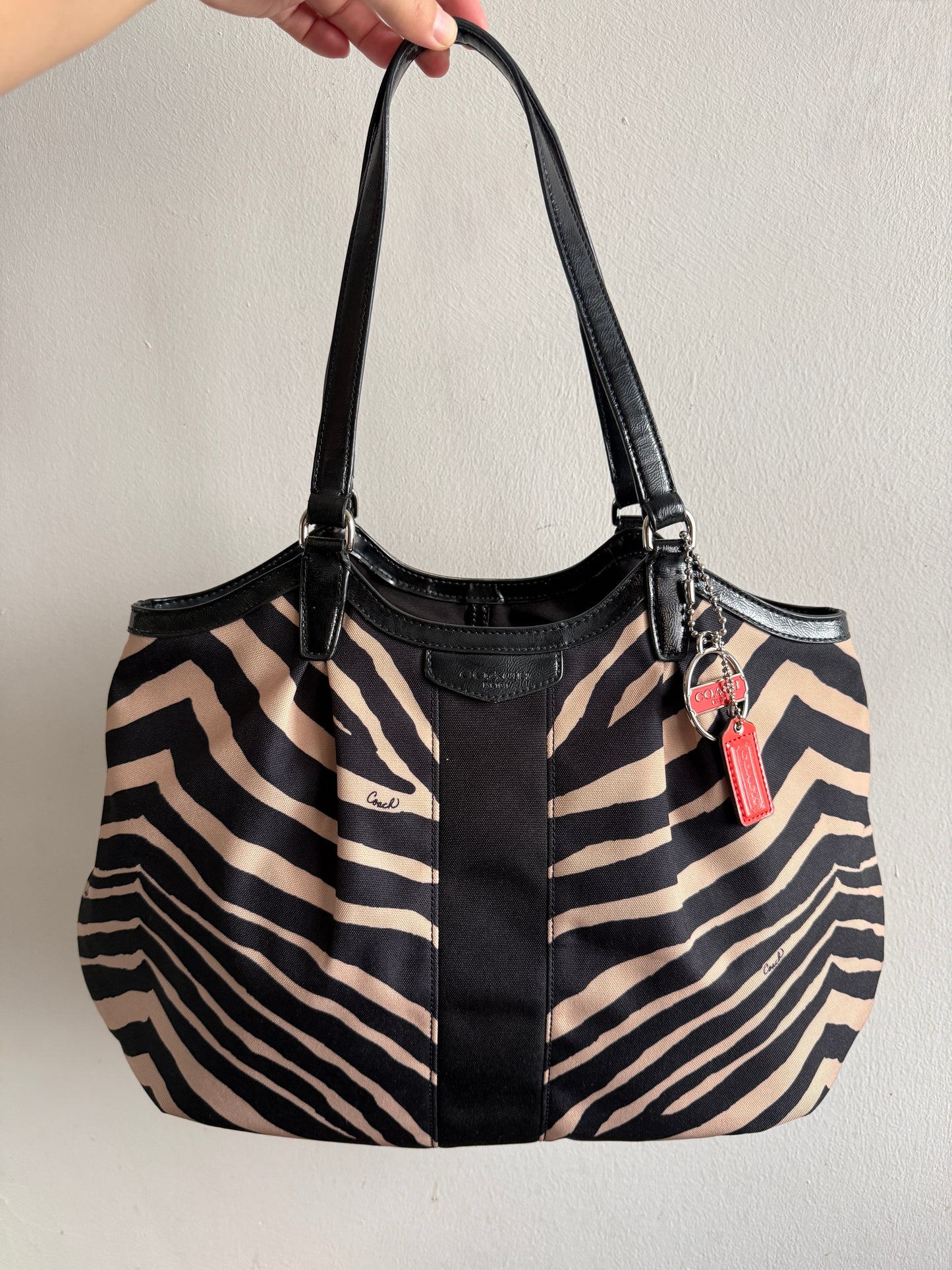 Super Rare Coach Devin Signature Tote Shoulder Bag