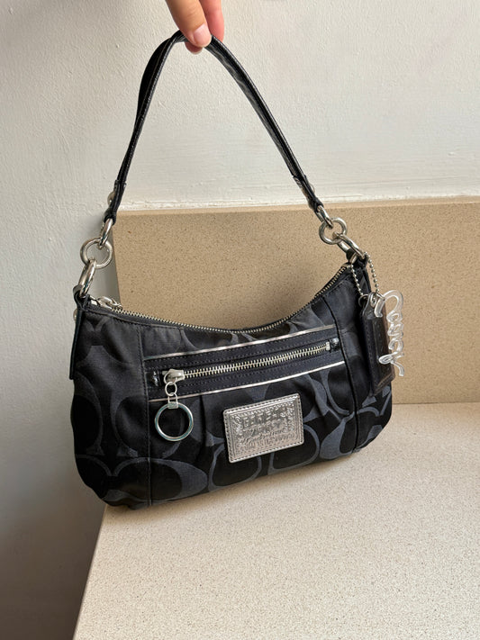 Rare Coach Poppy Signature Shoulder Bag