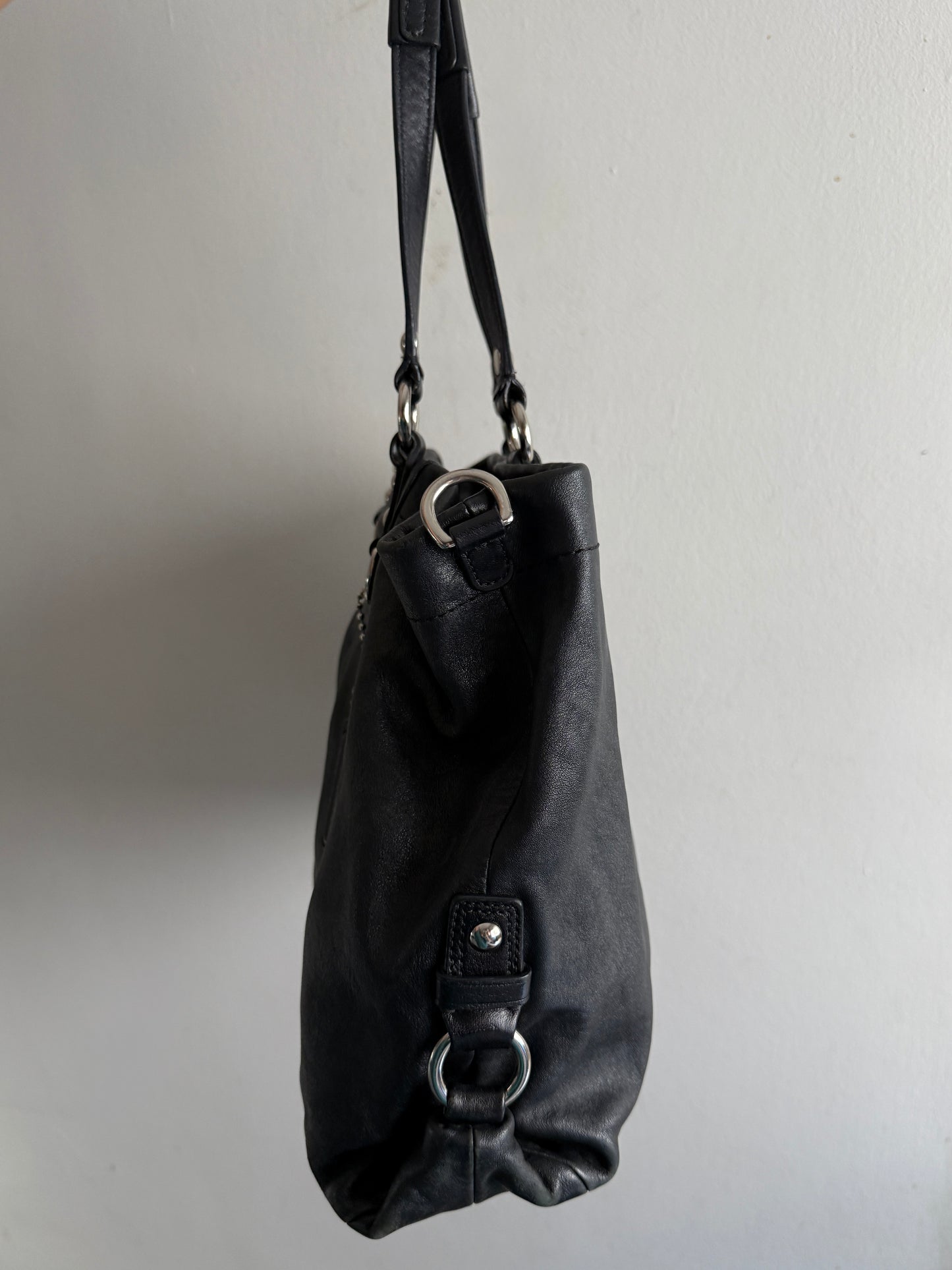 Coach Ashley Leather Carryall Shoulder Bag
