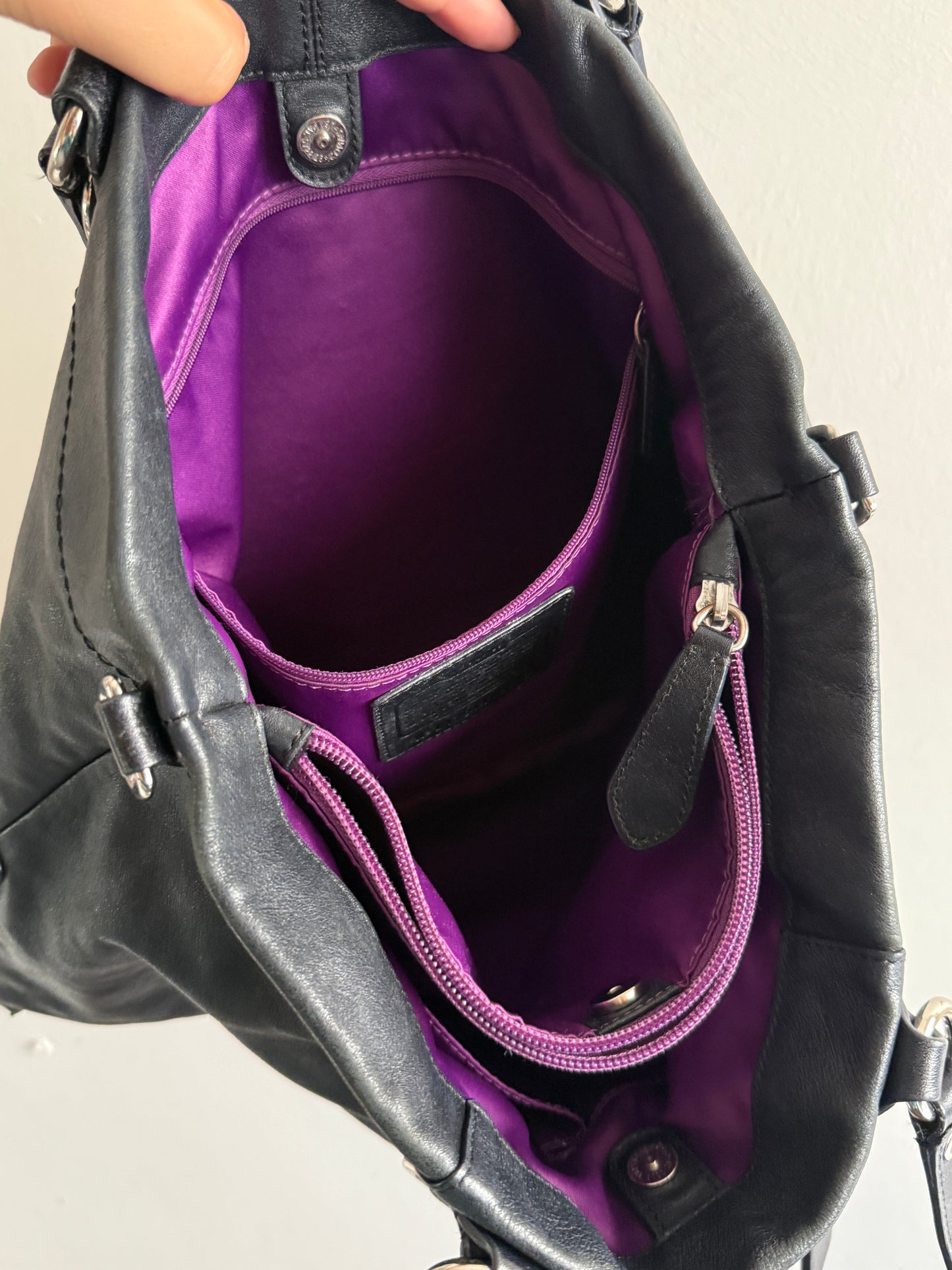 Coach Ashley Leather Carryall Shoulder Bag
