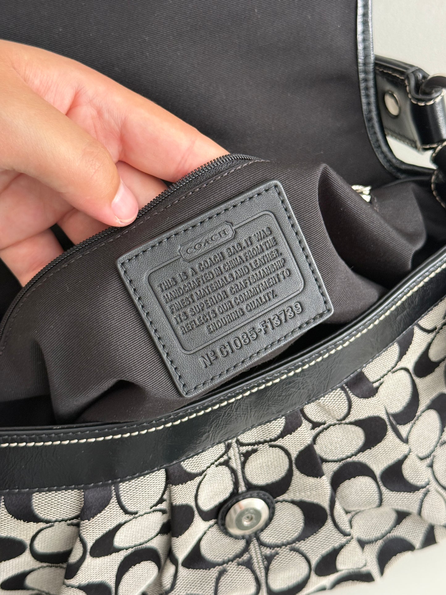Super Rare Coach Soho Signature Shoulder Bag