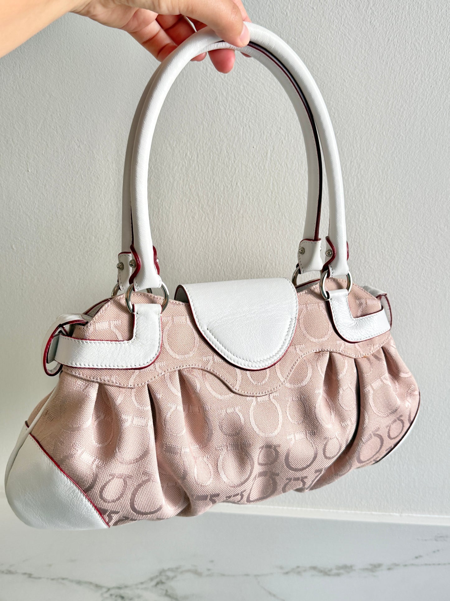 Super Rare Salvatore Ferragamo Gancini Shoulder Bag