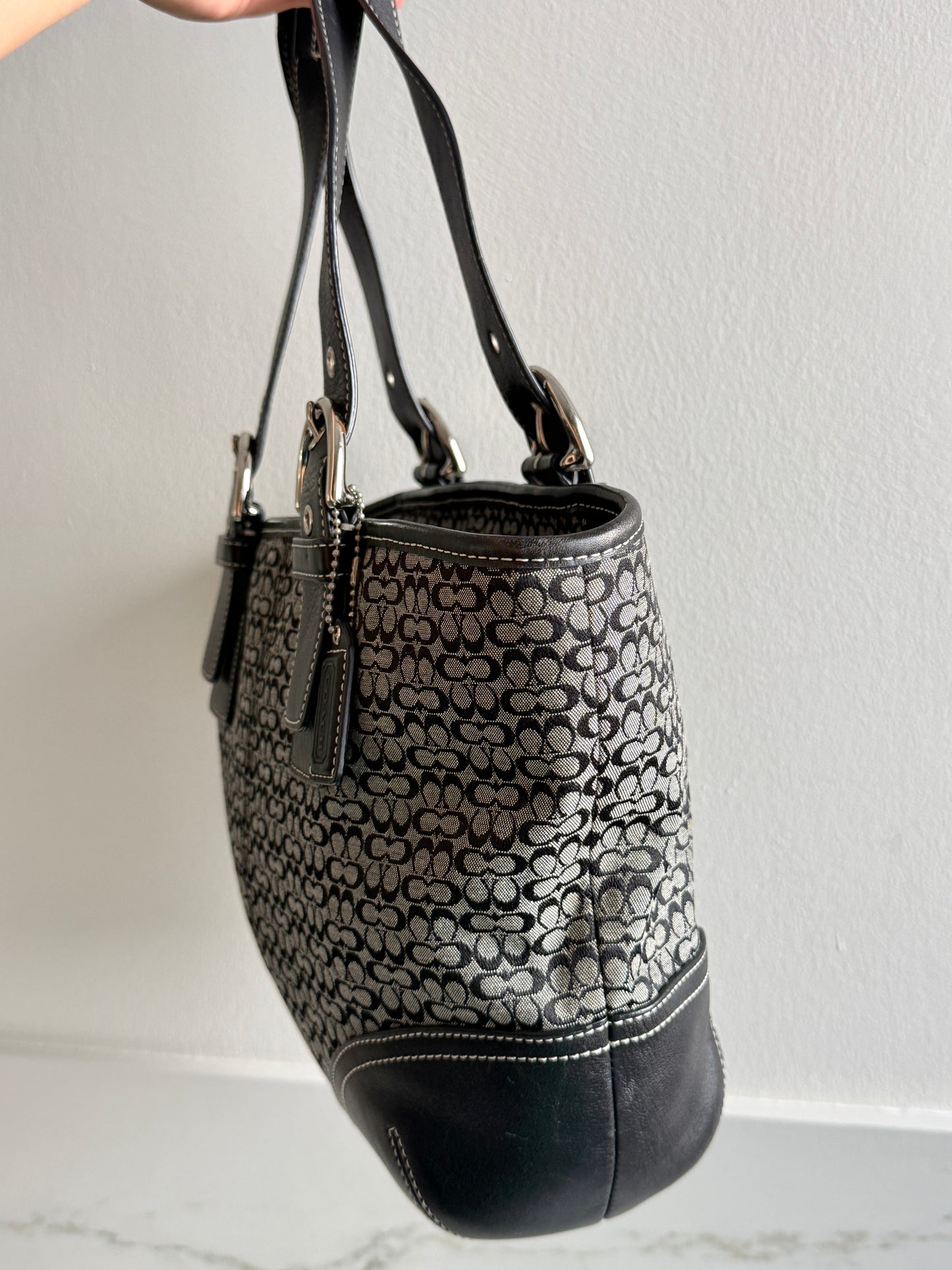 Super Rare Coach Soho Signature Tote Shoulder Bag