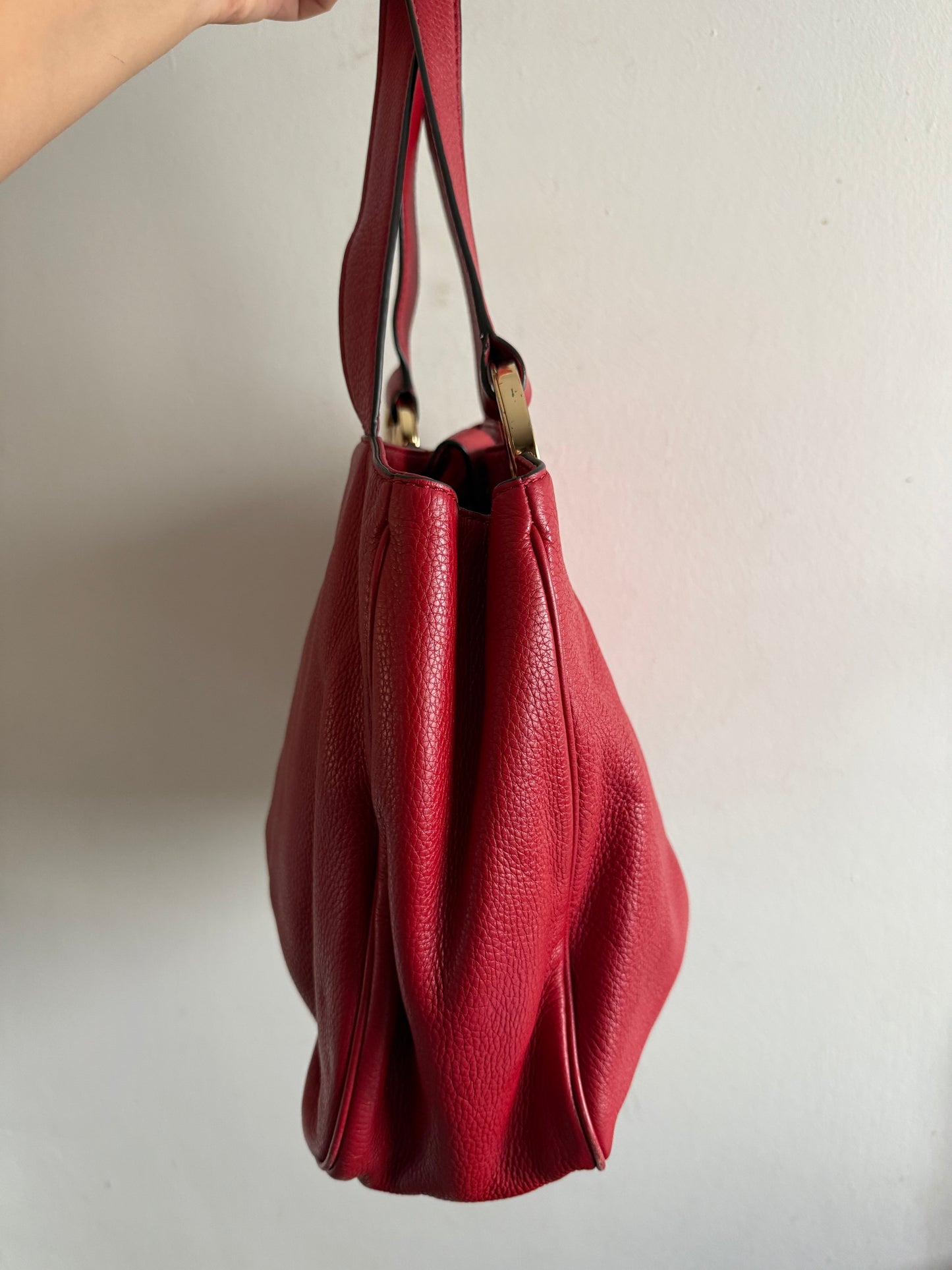 Michael Kors Fulton East West Leather Tote Shoulder Bag