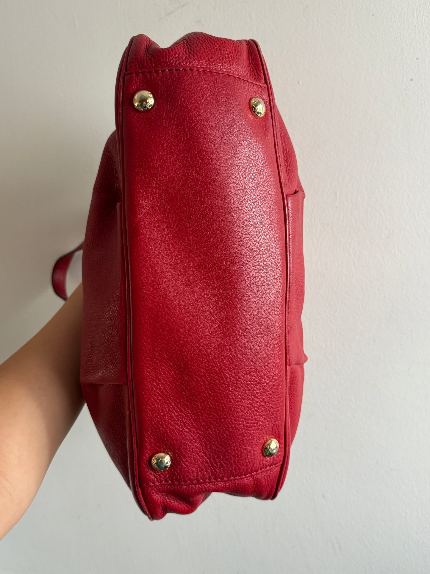 Michael Kors Fulton East West Leather Tote Shoulder Bag