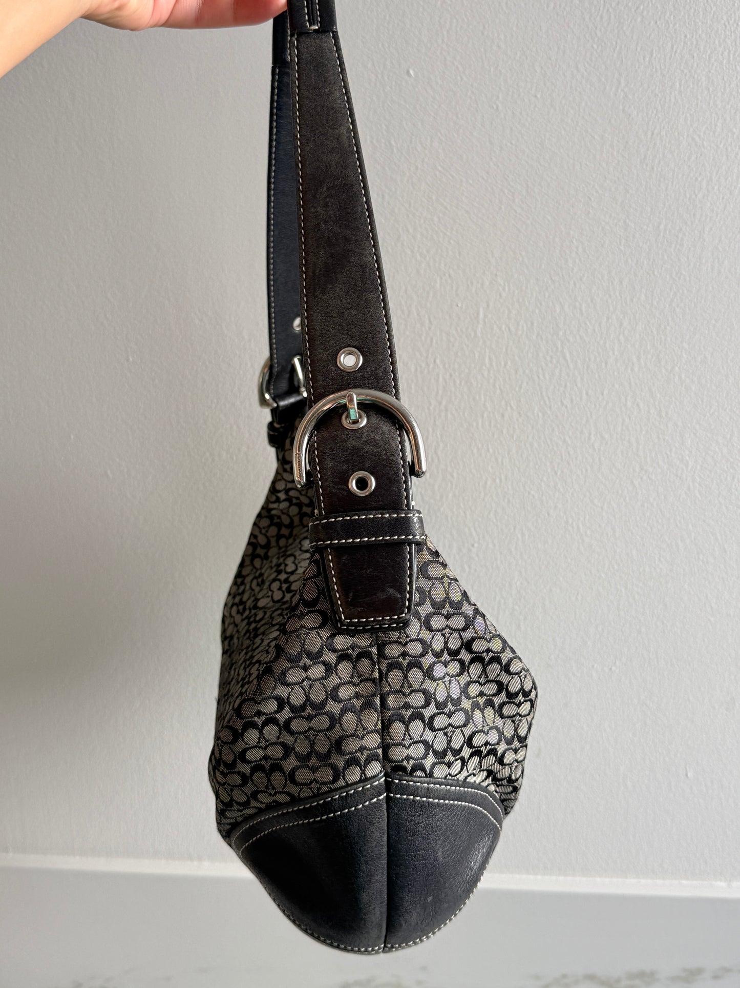 Coach Soho Signature Hobo Shoulder Bag