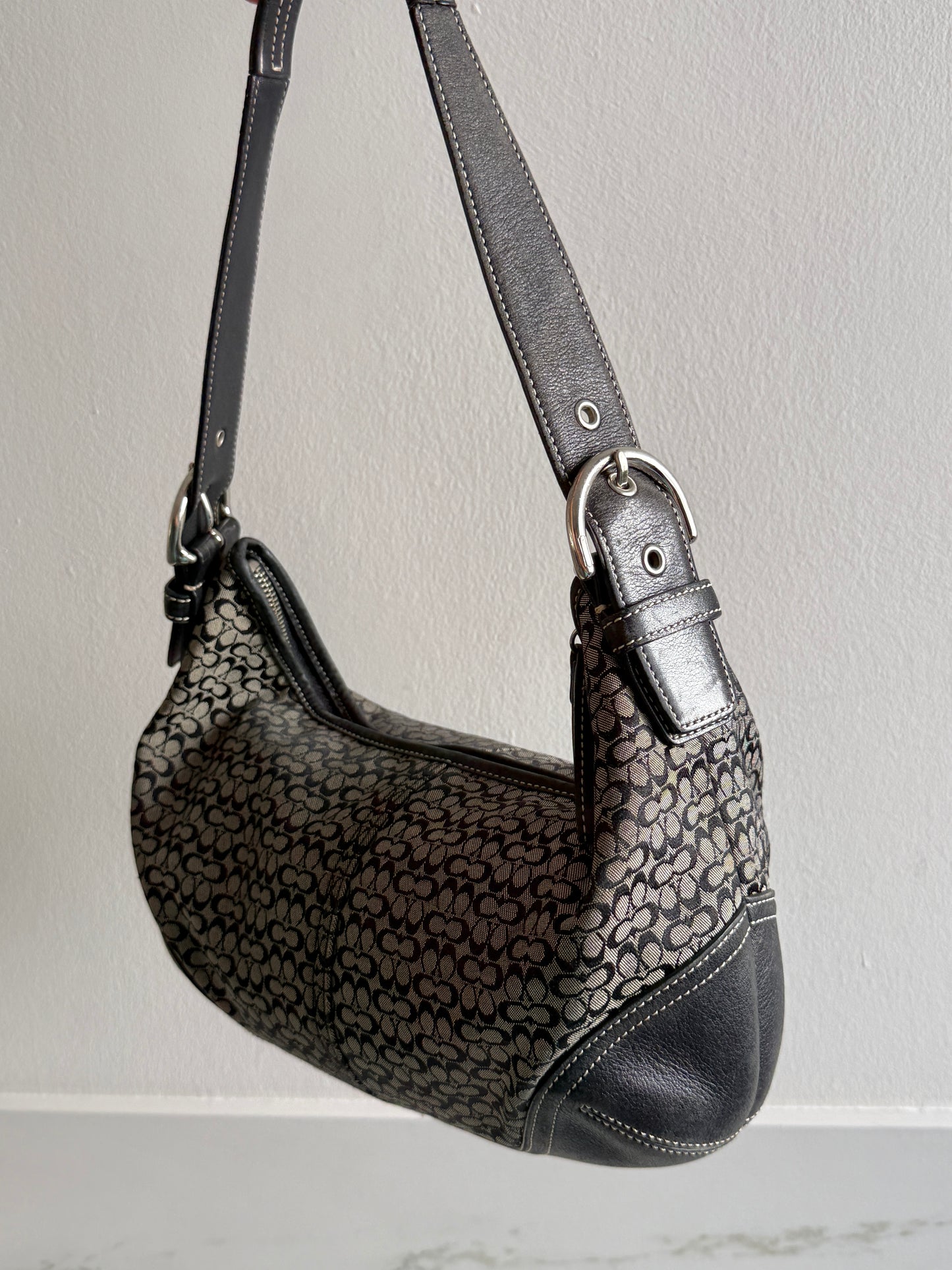 Coach Soho Signature Hobo Shoulder Bag
