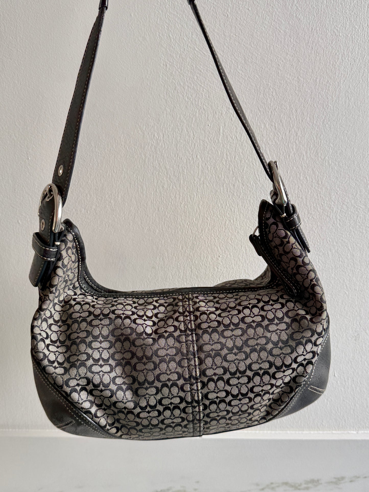 Coach Soho Signature Hobo Shoulder Bag