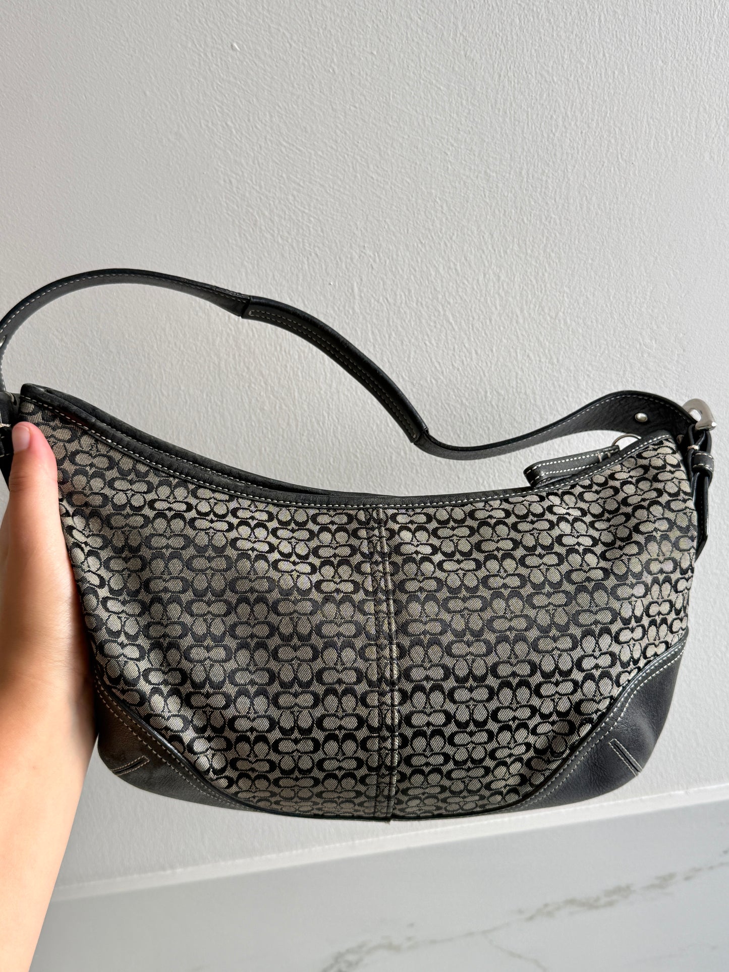 Coach Soho Signature Hobo Shoulder Bag