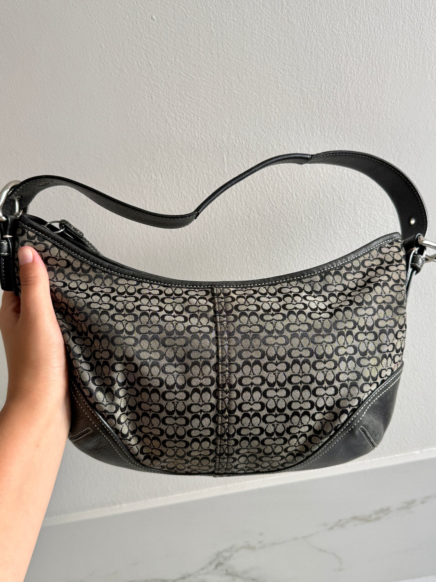 Coach Soho Signature Hobo Shoulder Bag