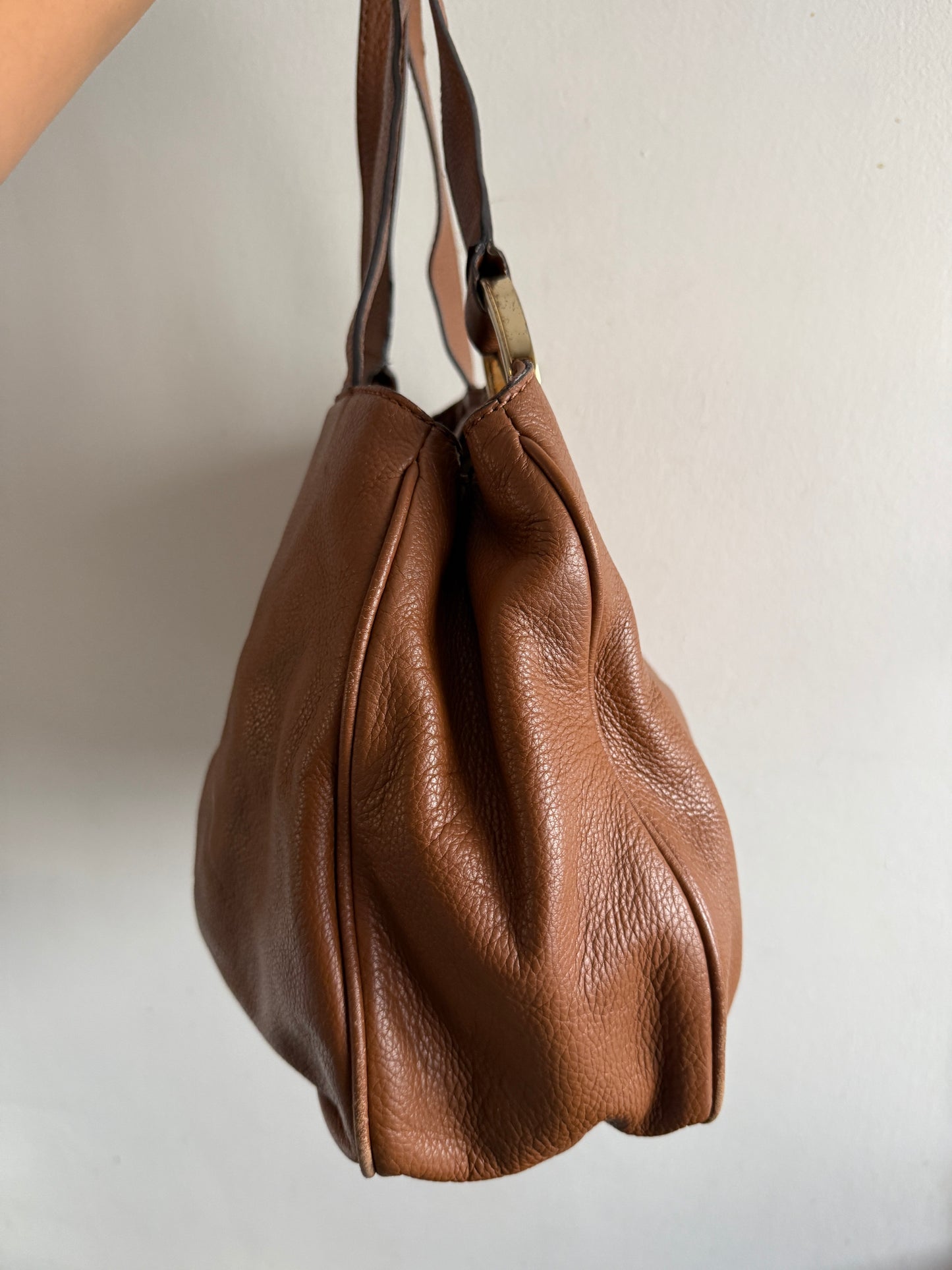 Michael Kors Fulton East West Leather Tote Shoulder Bag