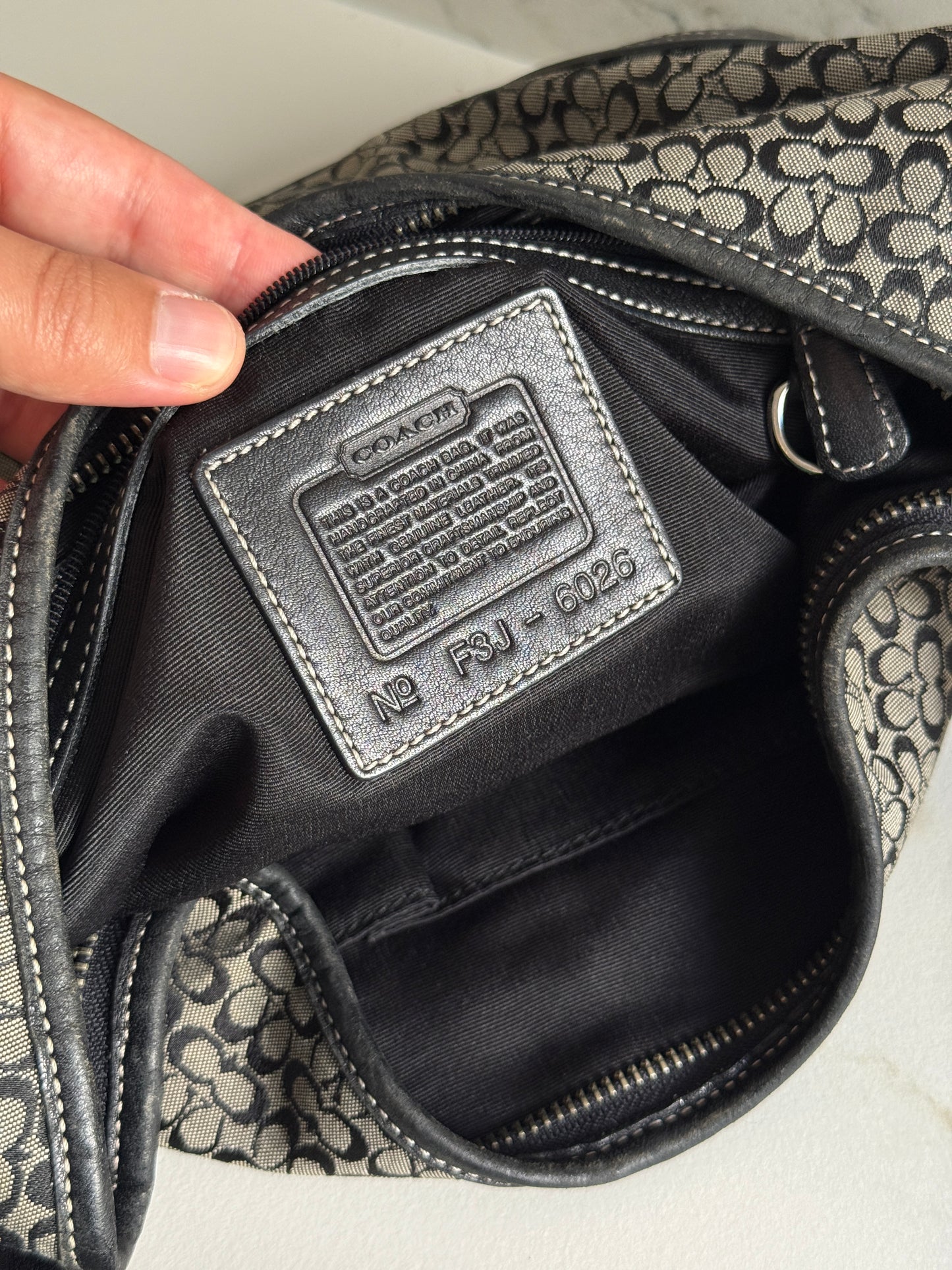 Coach Soho Signature Hobo Shoulder Bag
