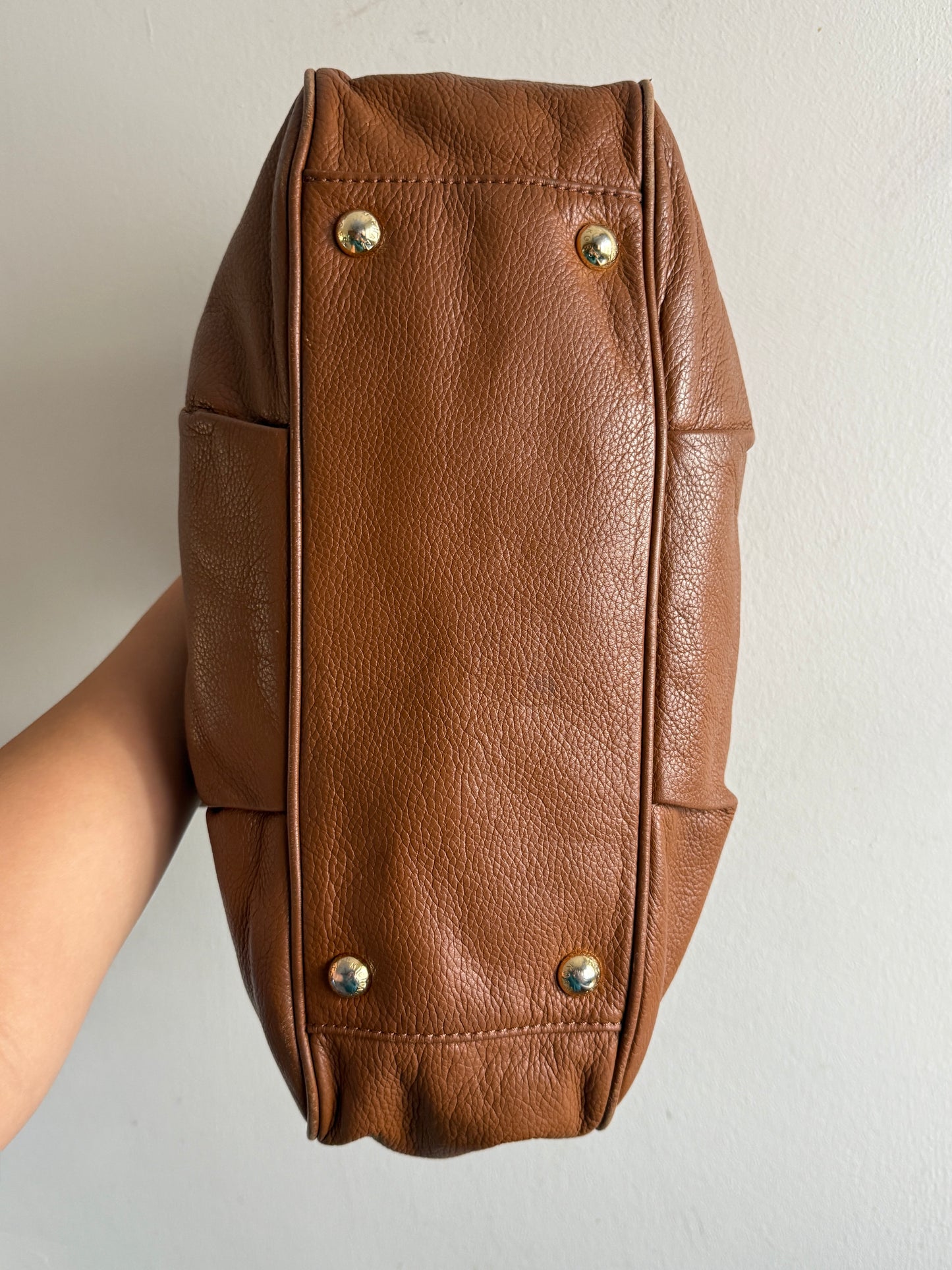 Michael Kors Fulton East West Leather Tote Shoulder Bag