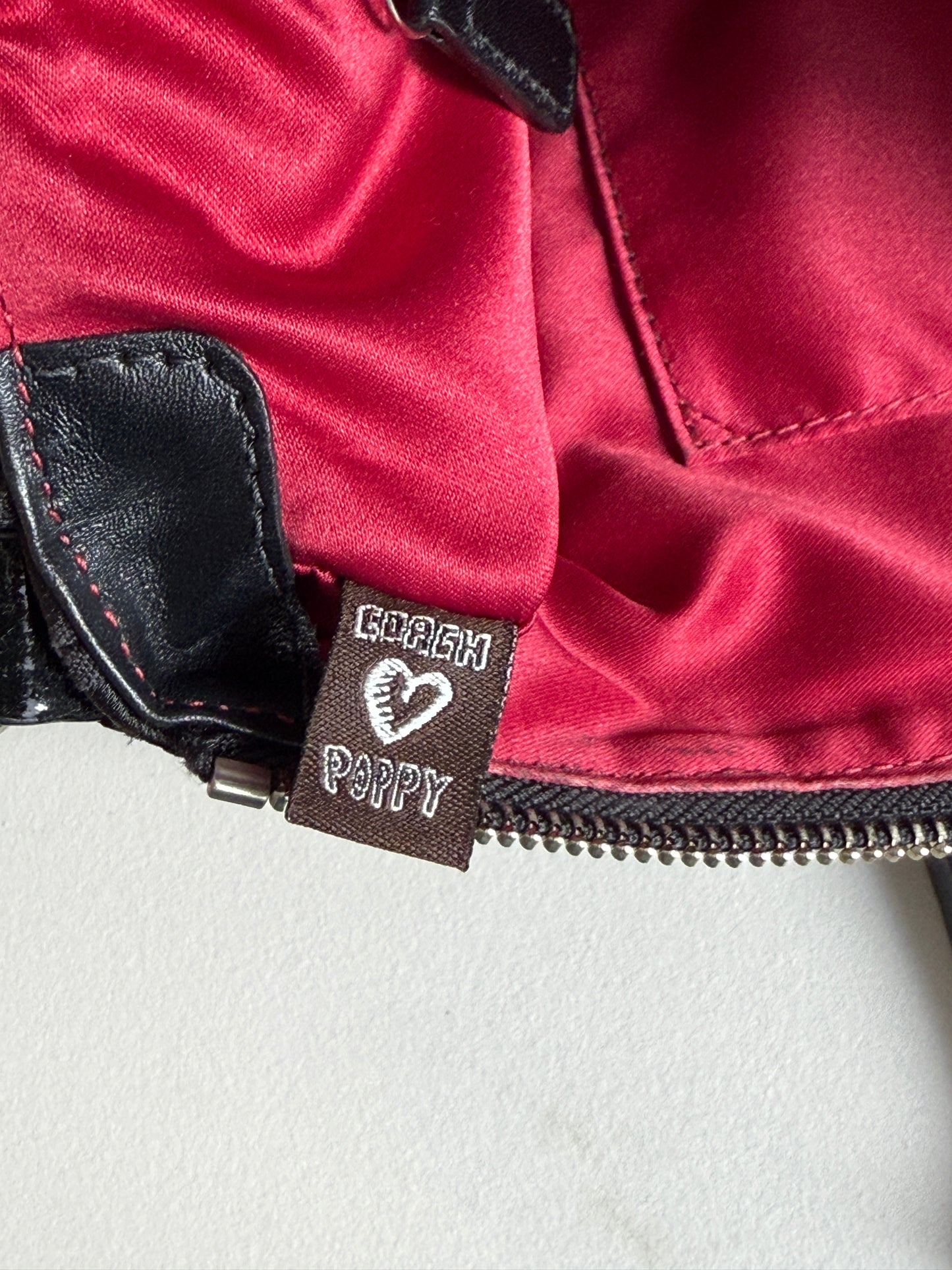 Rare Coach Poppy Signature Shoulder Bag