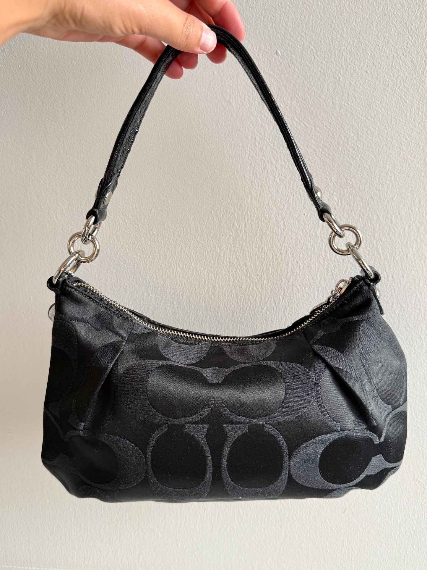 Rare Coach Poppy Signature Shoulder Bag