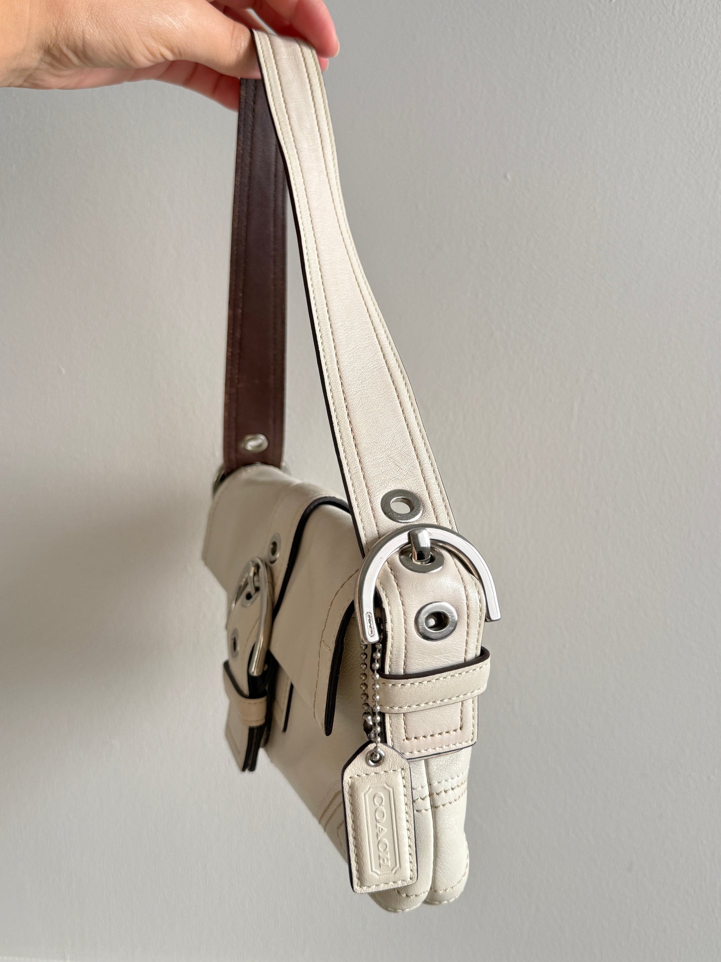 Super Rare Coach Soho Leather Shoulder Bag