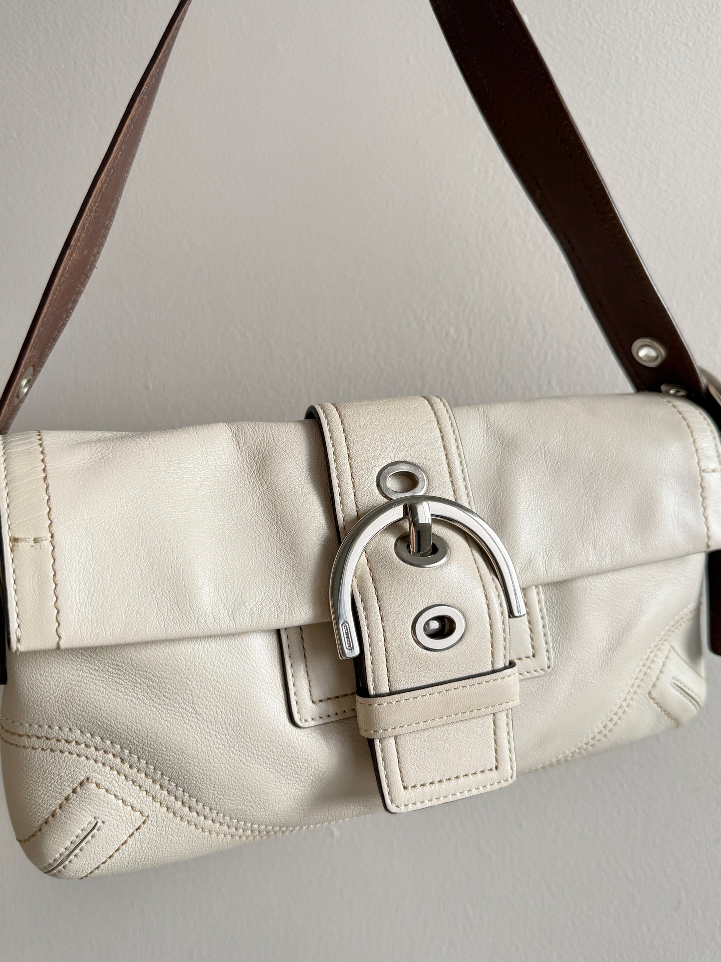 Super Rare Coach Soho Leather Shoulder Bag