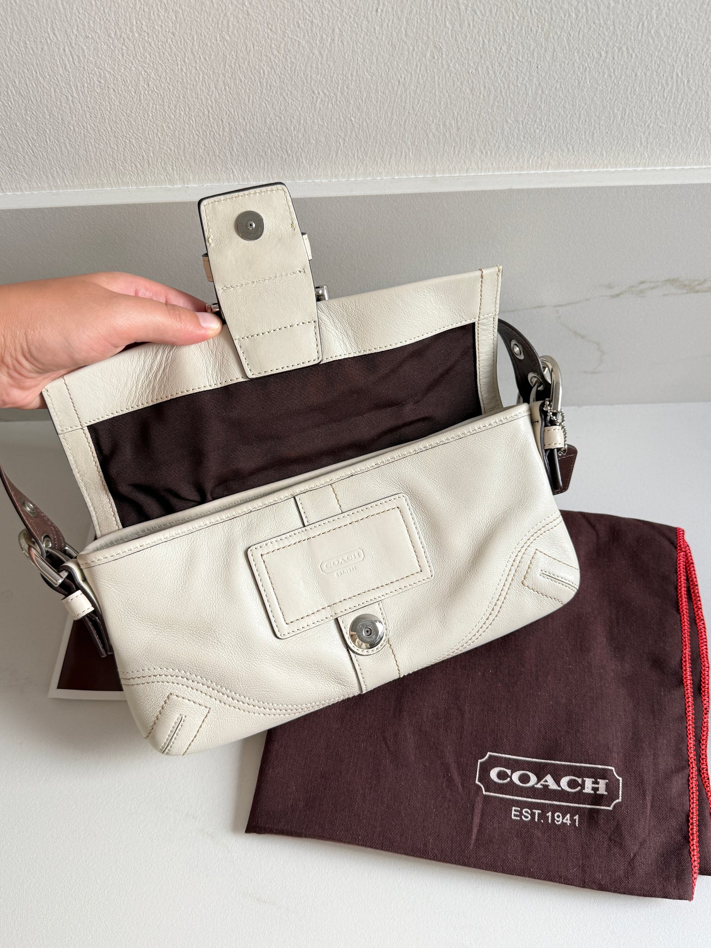 Super Rare Coach Soho Leather Shoulder Bag
