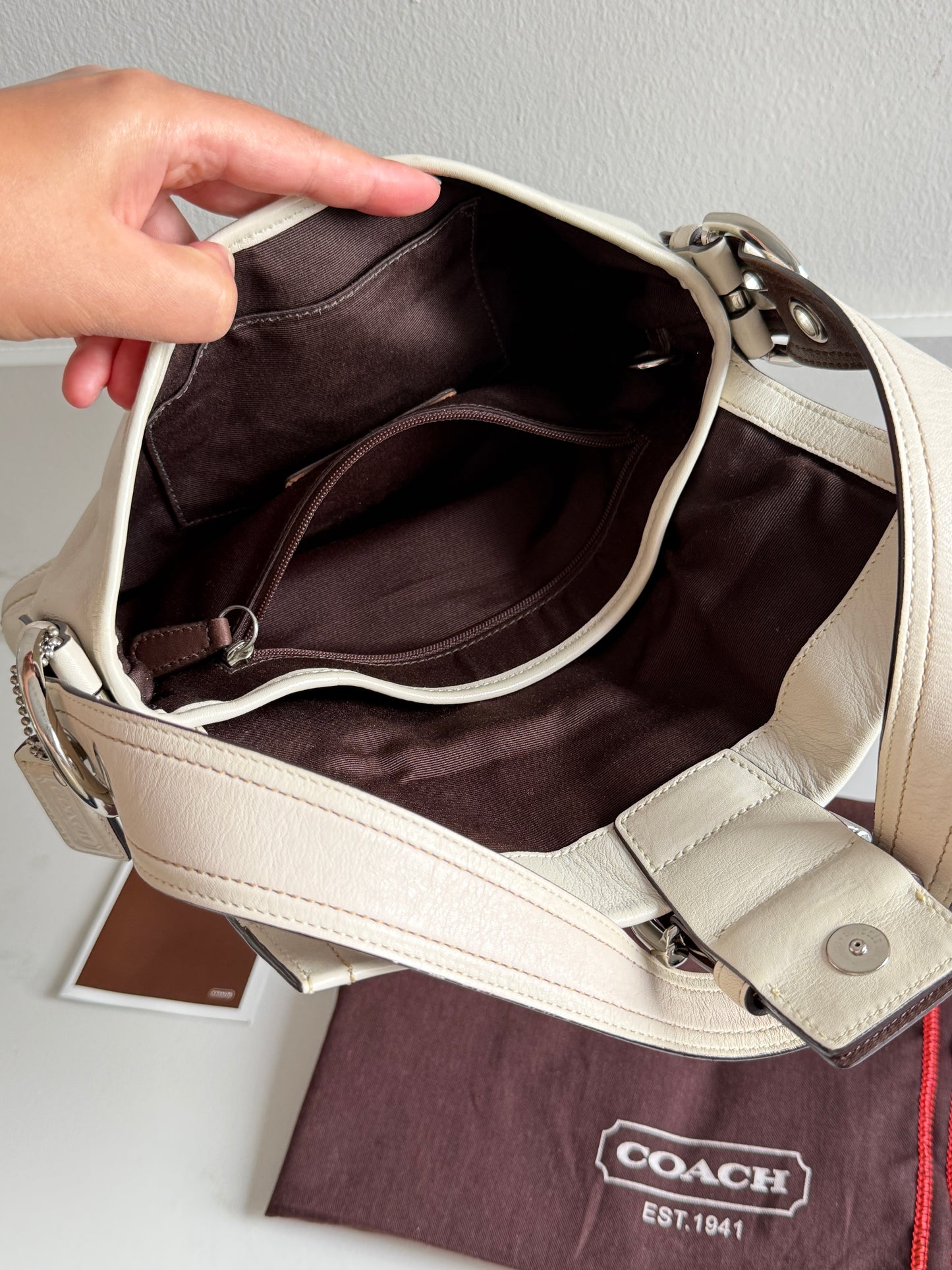 Super Rare Coach Soho Leather Shoulder Bag