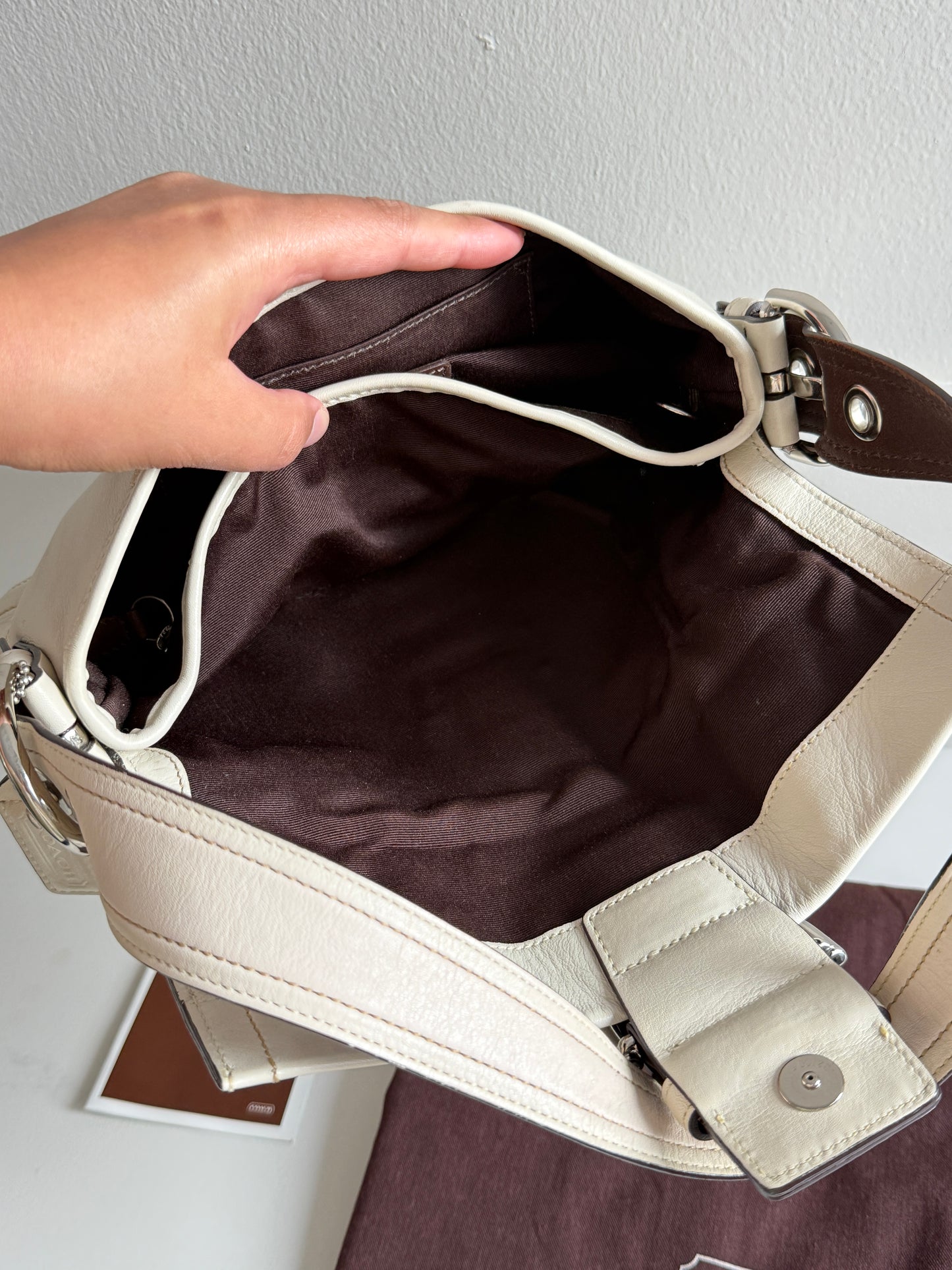 Super Rare Coach Soho Leather Shoulder Bag