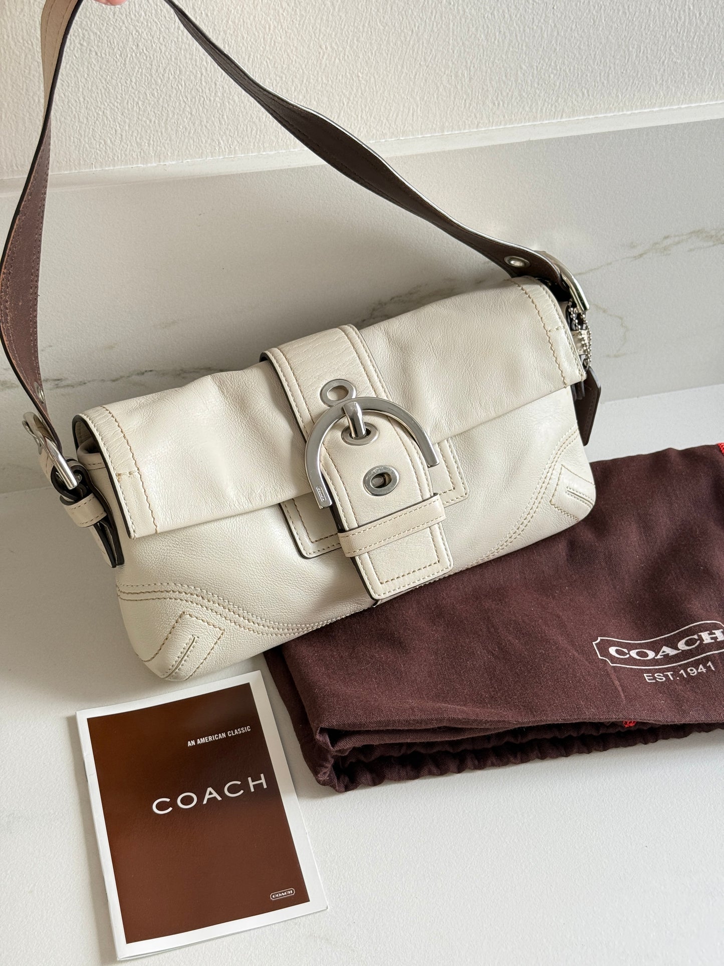 Super Rare Coach Soho Leather Shoulder Bag