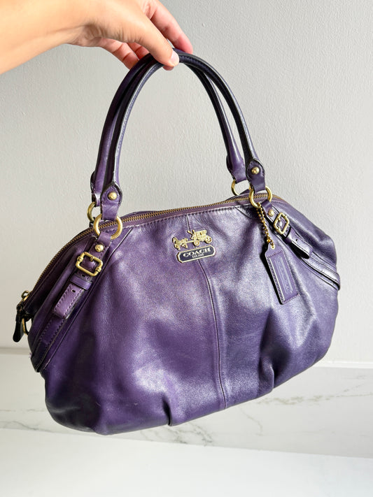 Coach Madison Sophia Leather Shoulder Bag