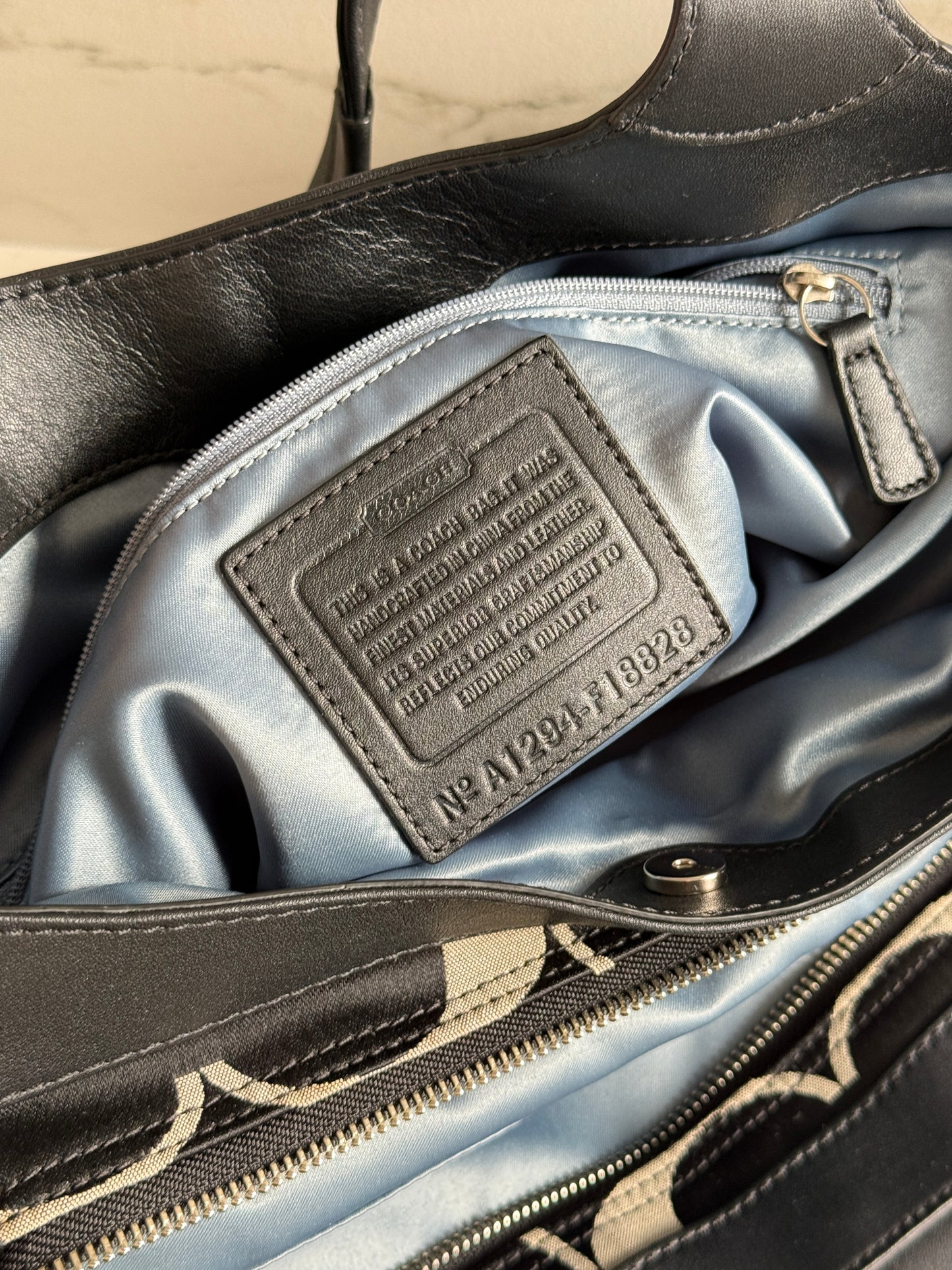 Rare Coach Lexi Signature Shoulder Bag
