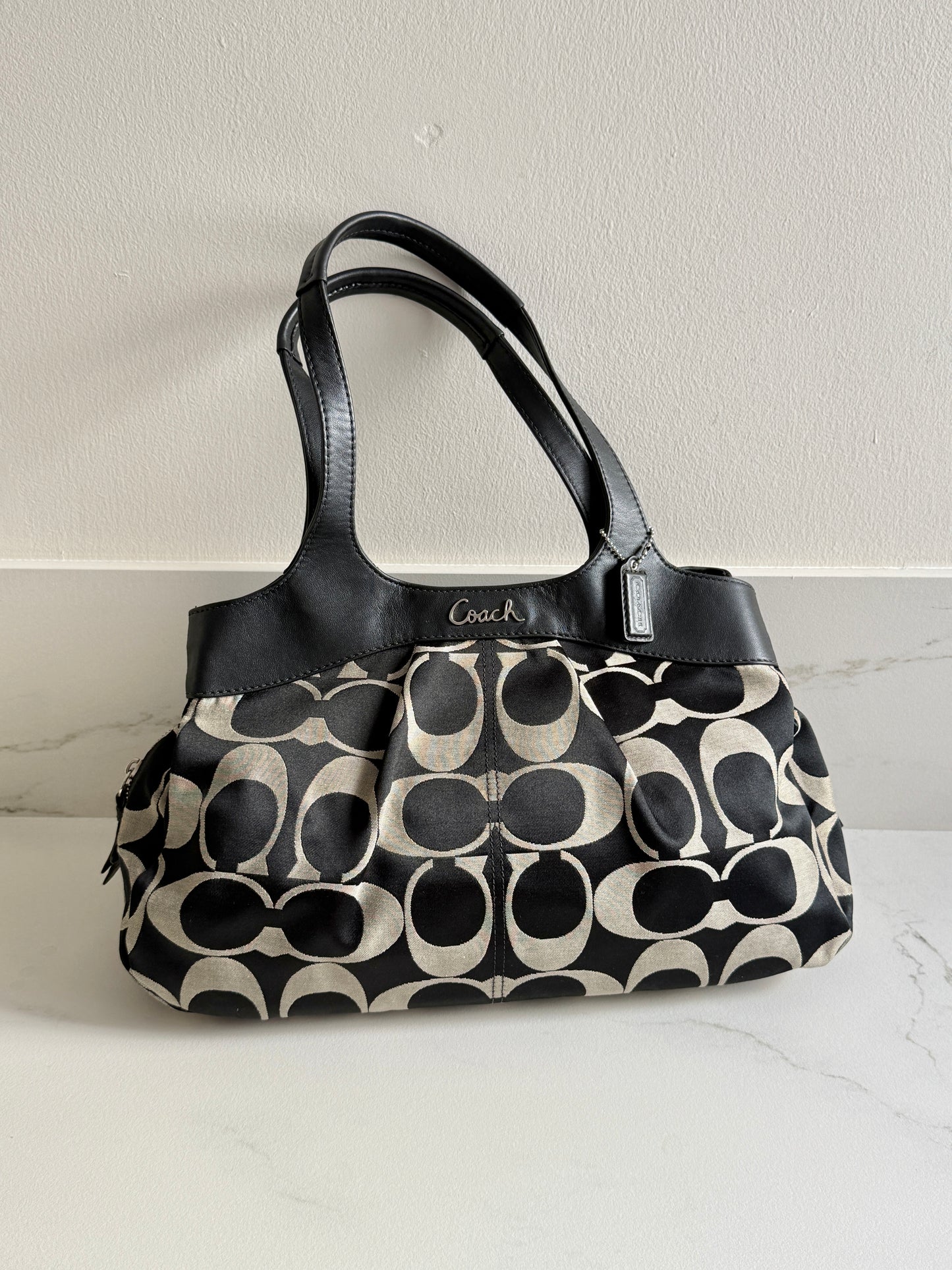 Rare Coach Lexi Signature Shoulder Bag