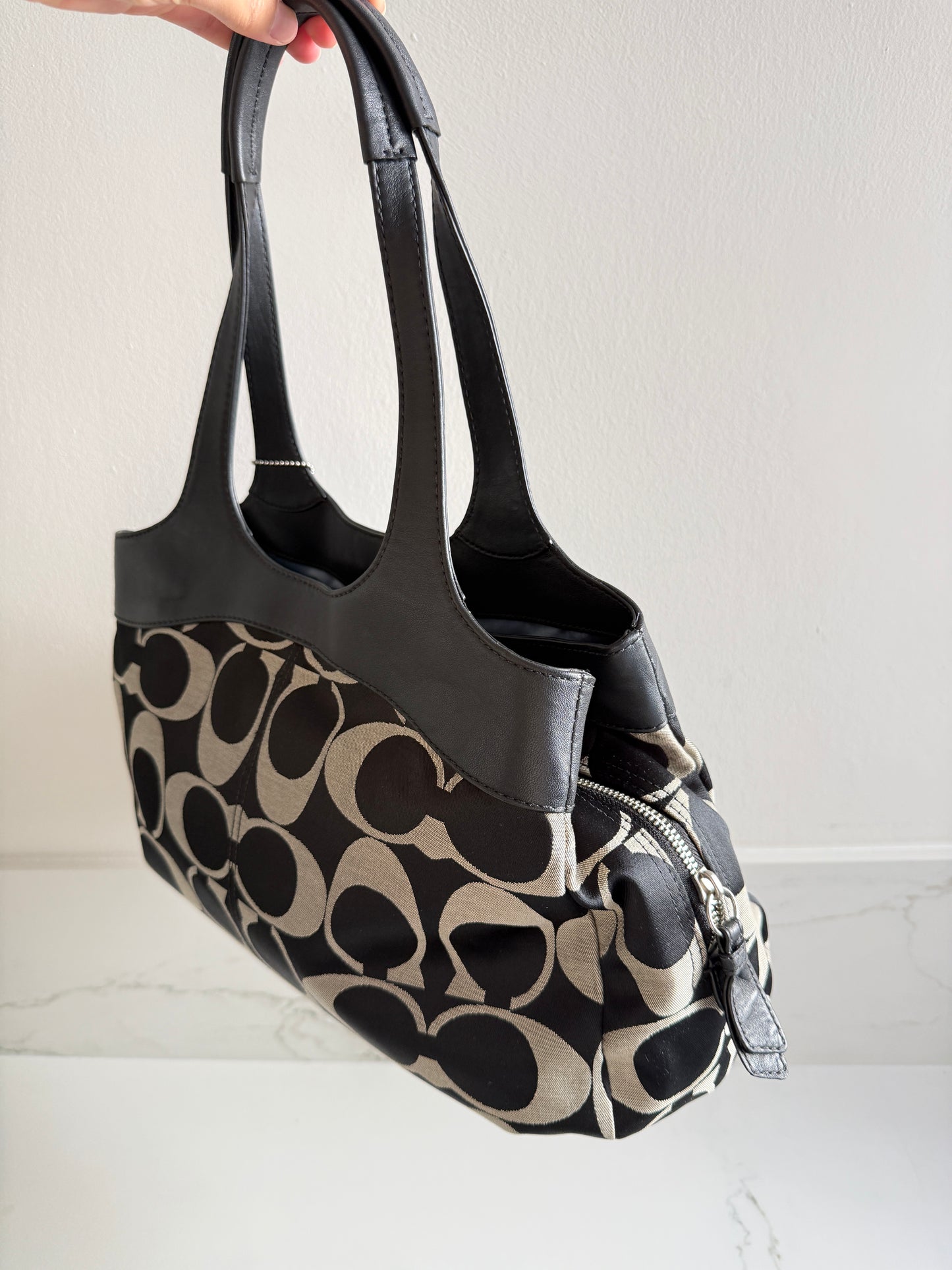 Rare Coach Lexi Signature Shoulder Bag