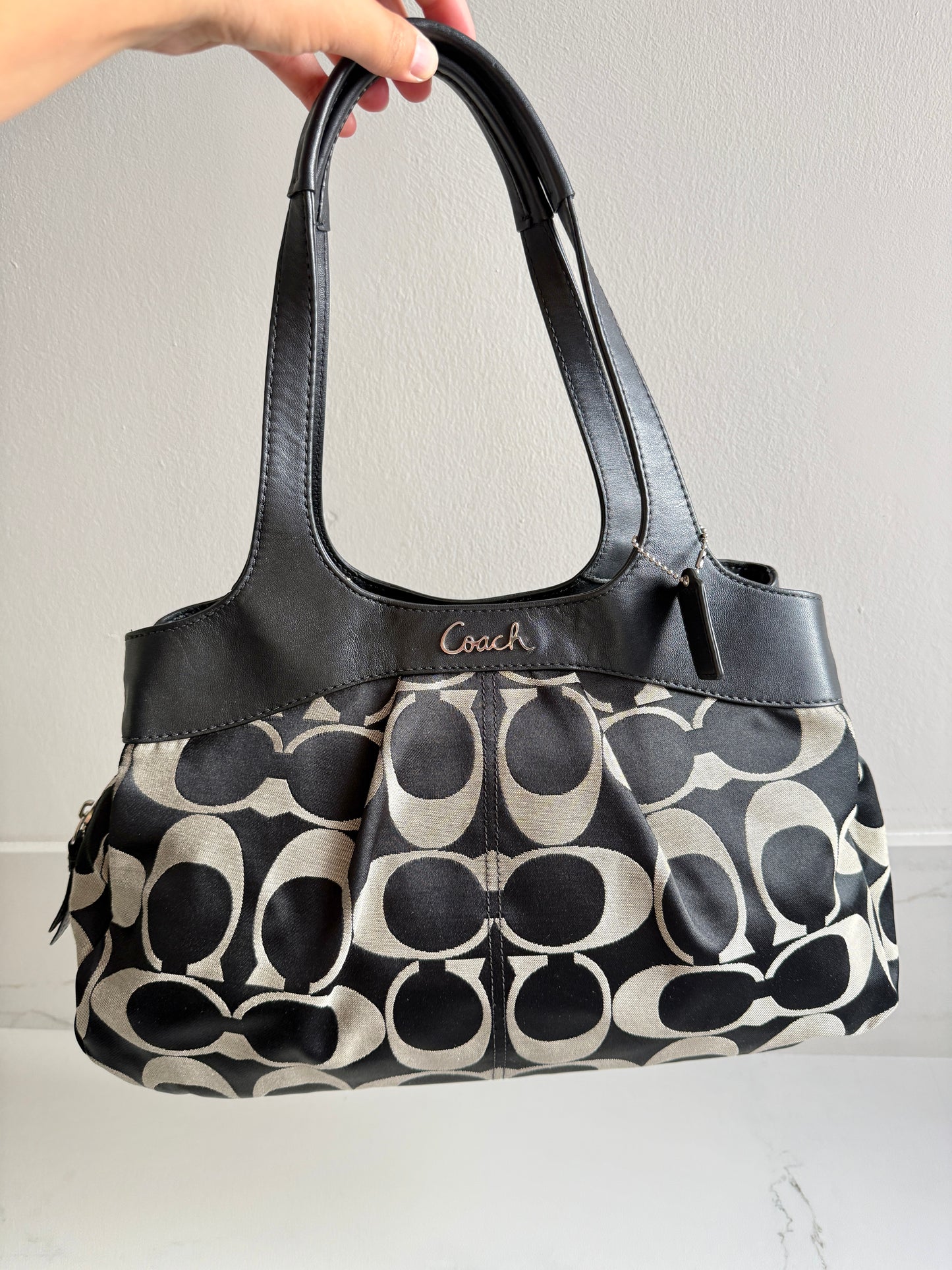 Rare Coach Lexi Signature Shoulder Bag