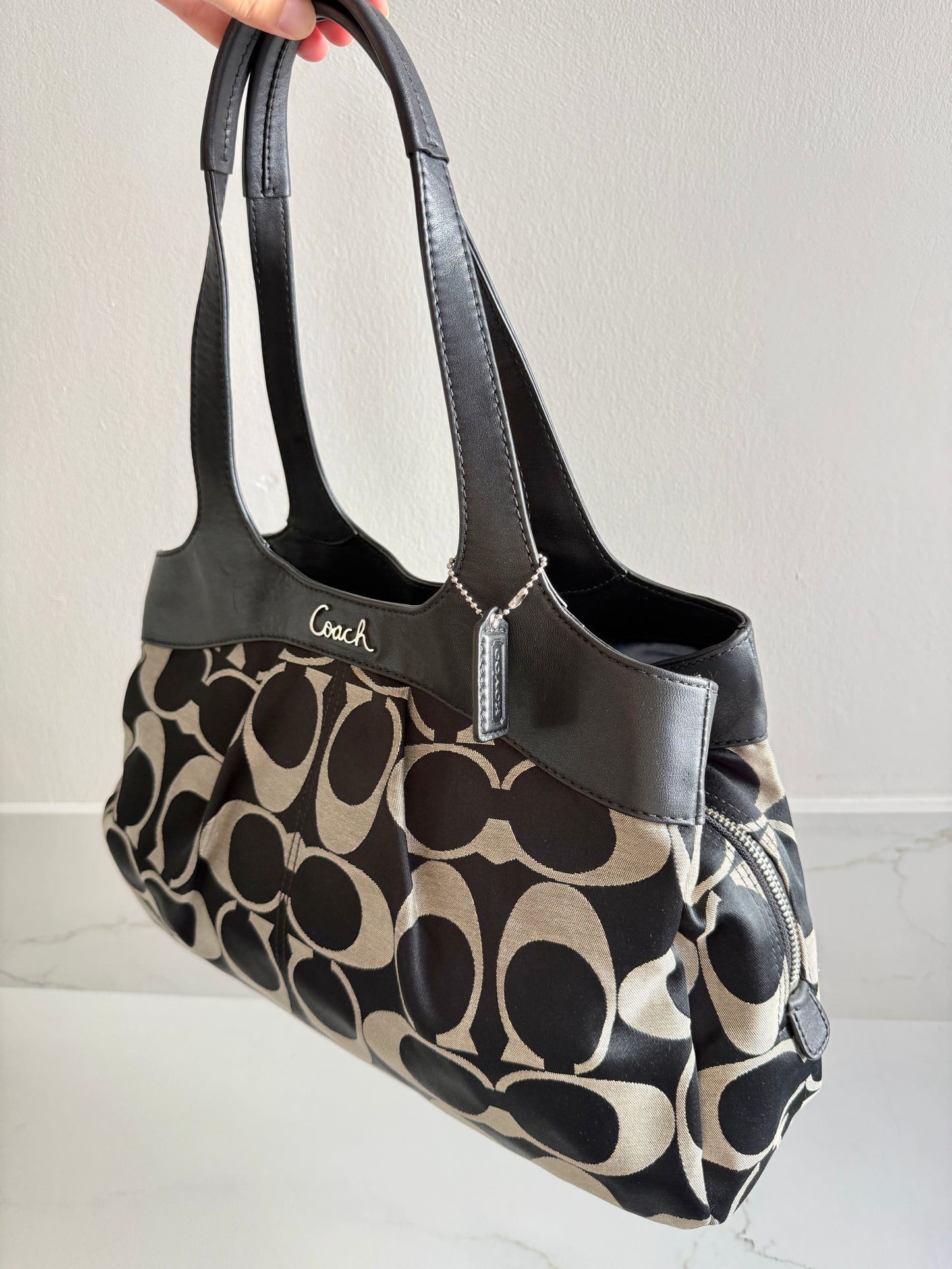 Rare Coach Lexi Signature Shoulder Bag