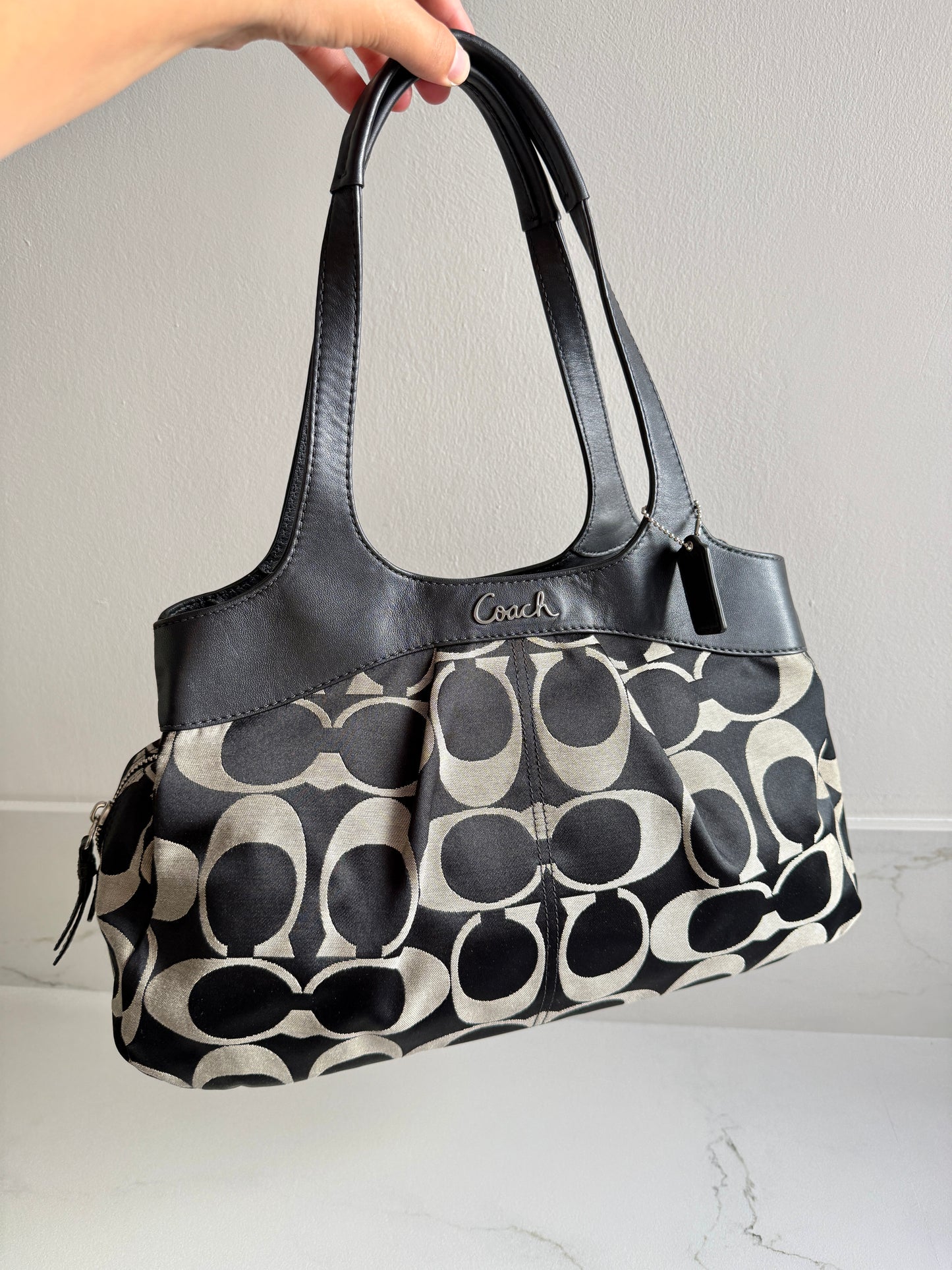 Rare Coach Lexi Signature Shoulder Bag