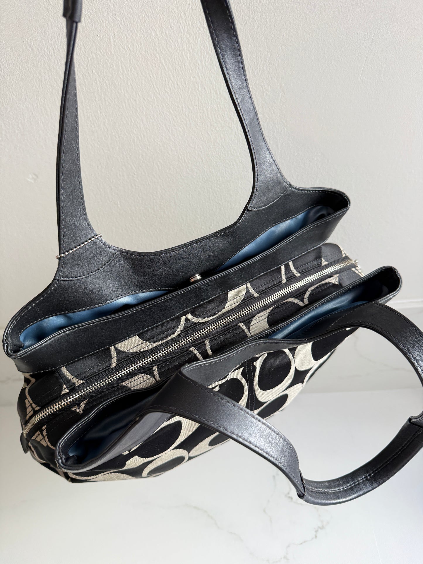 Rare Coach Lexi Signature Shoulder Bag