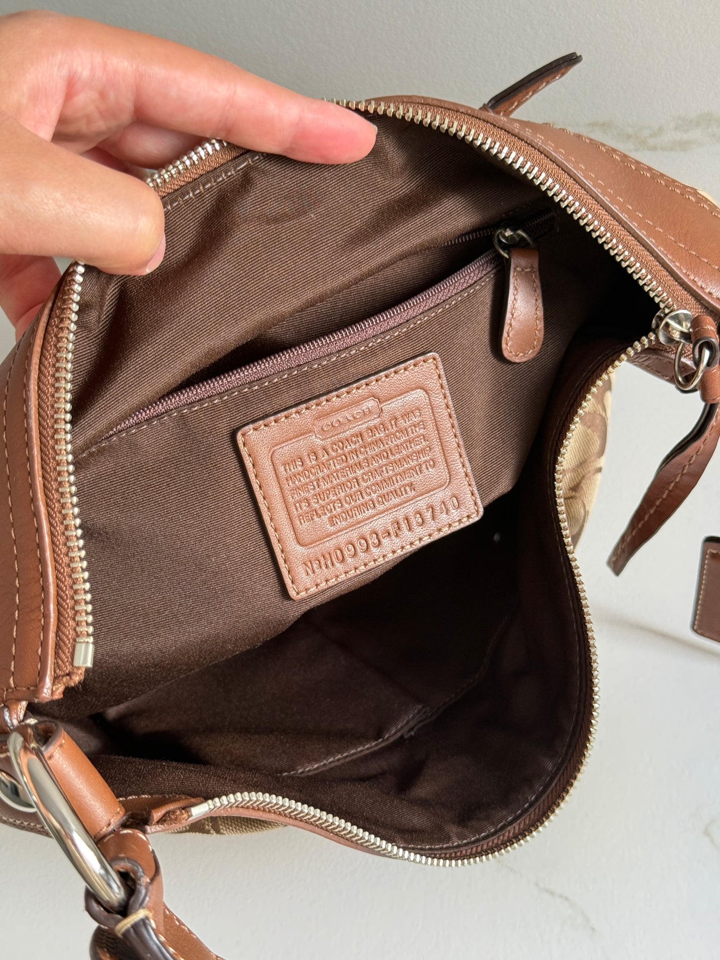 Super Rare Coach Soho Hobo Signature Shoulder Bag