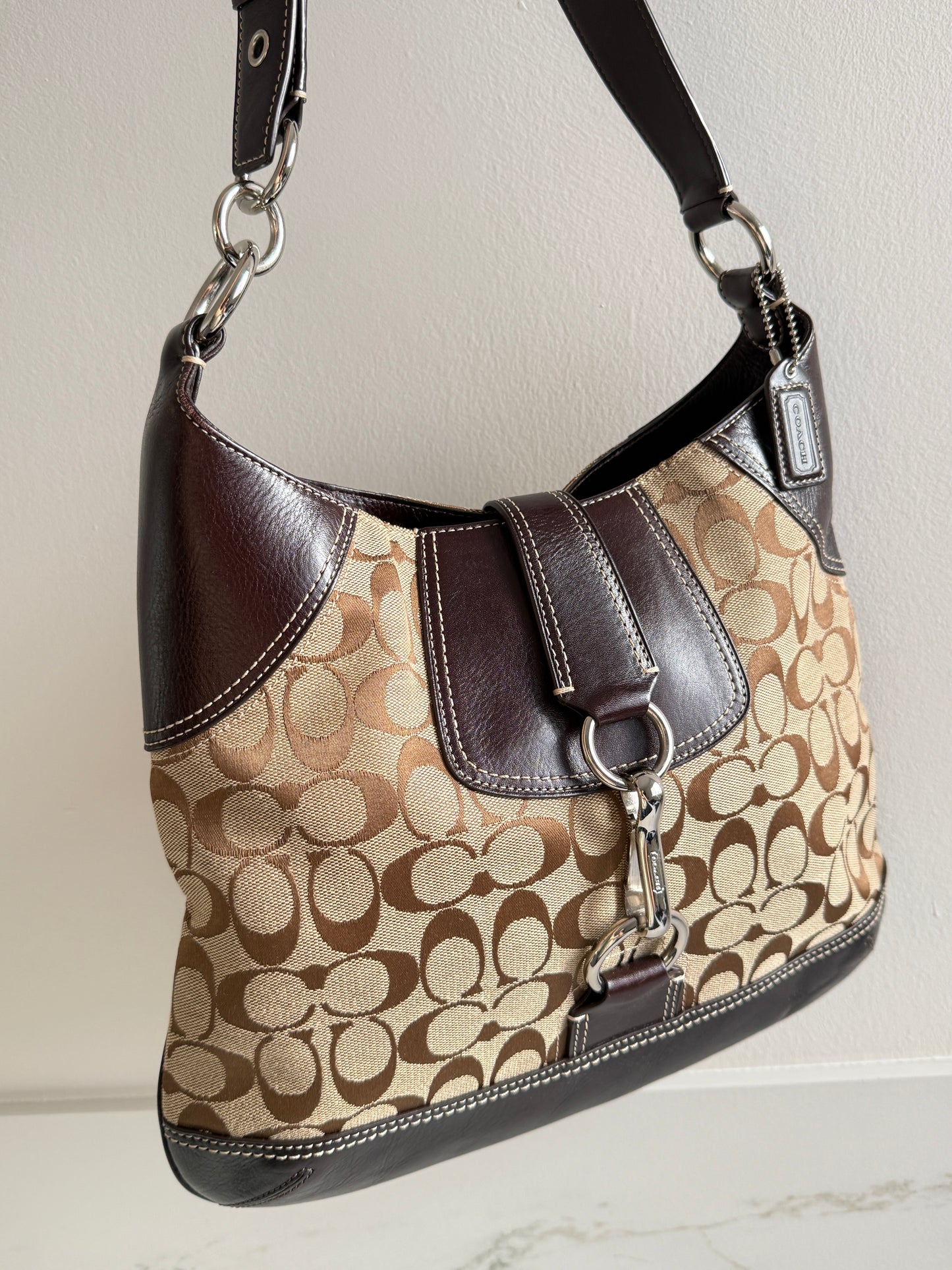 Super Rare Coach Hamptons Hobo Shoulder Bag
