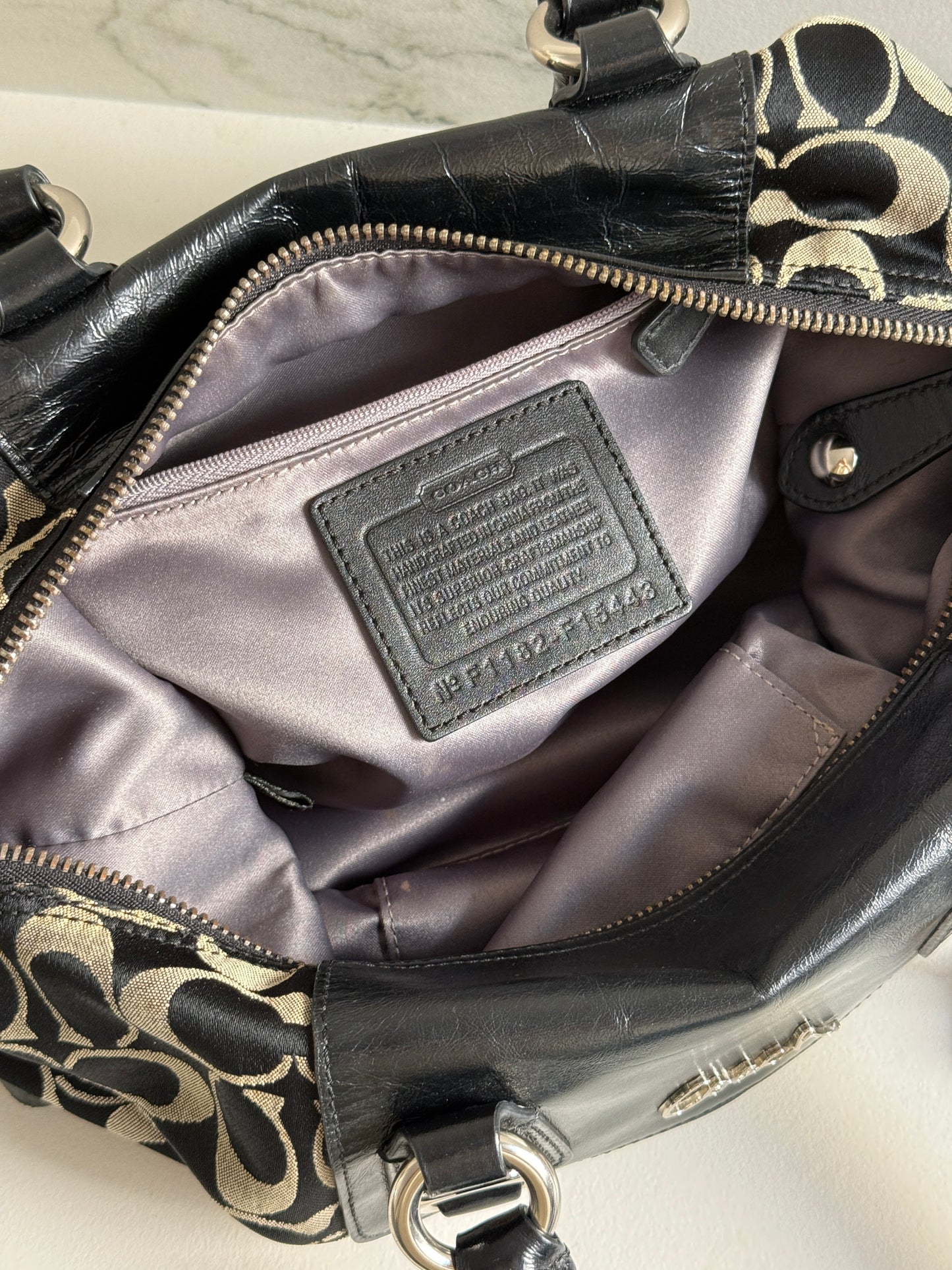 Coach Ashley Signature Satchel