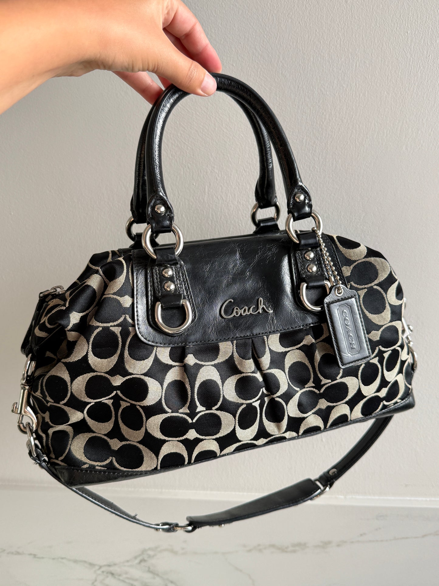 Coach Ashley Signature Satchel