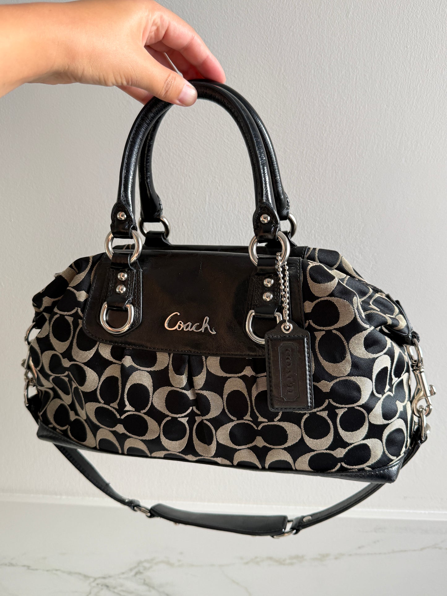 Coach Ashley Signature Satchel