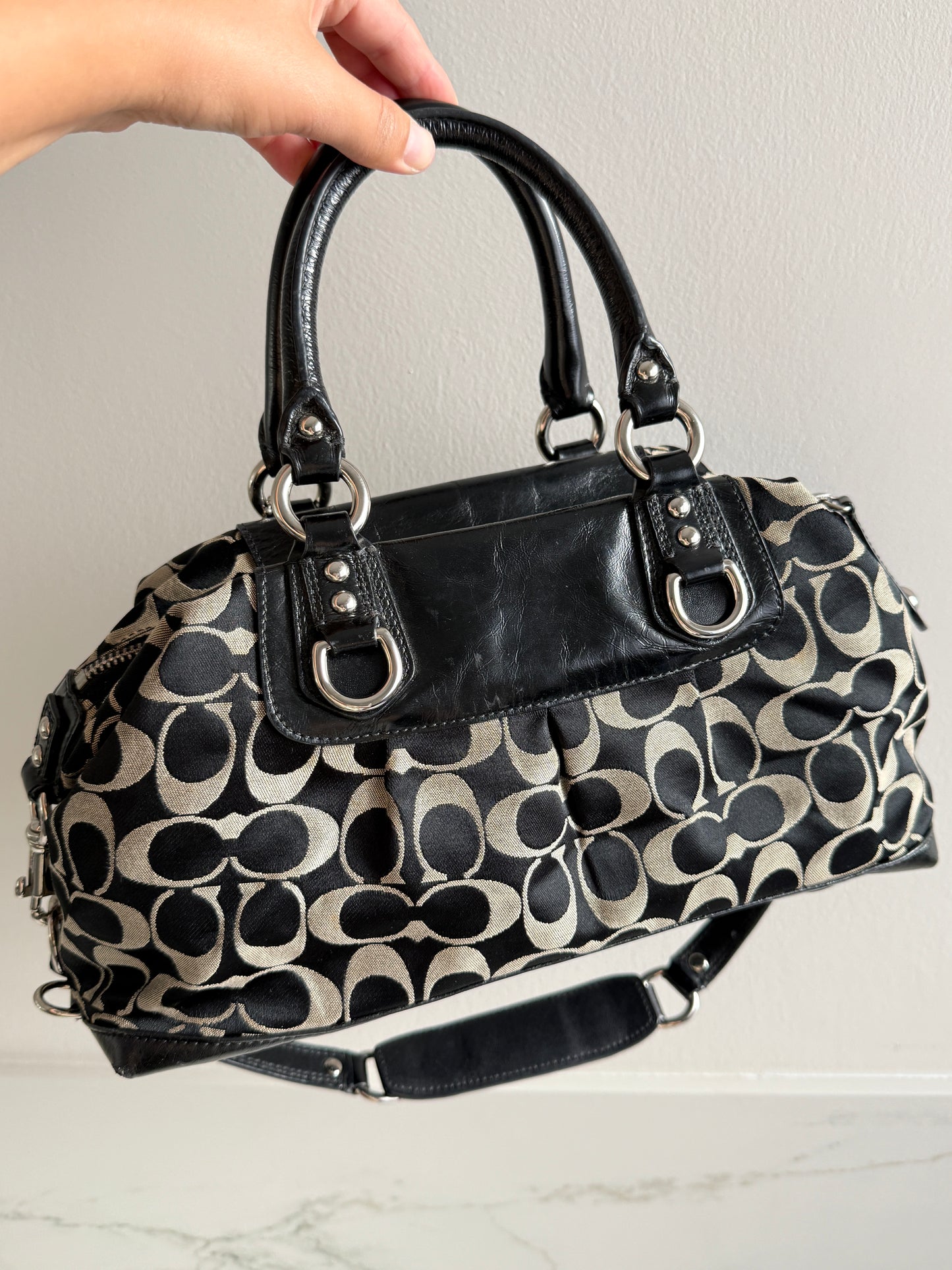 Coach Ashley Signature Satchel